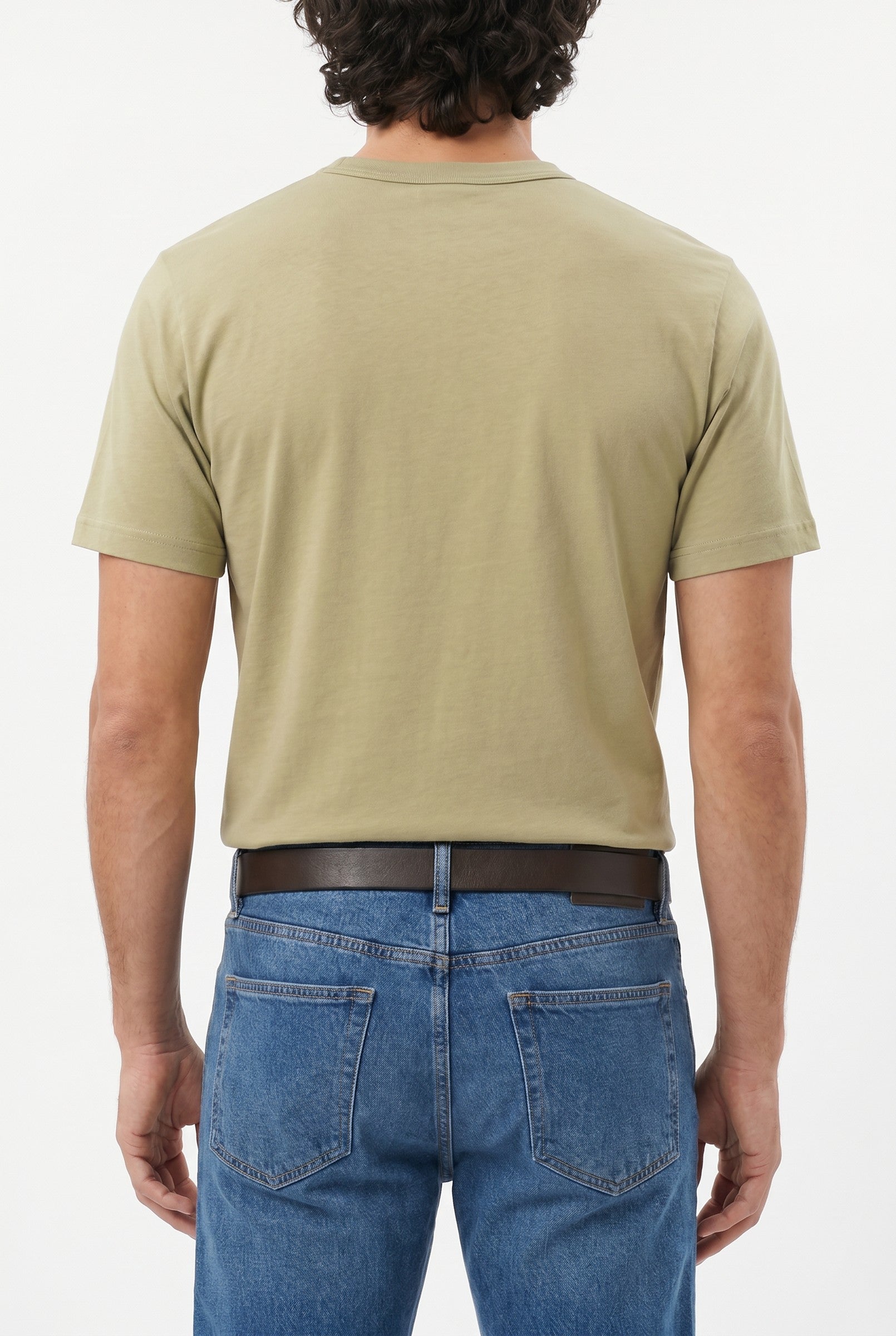 Men's Midweight Cotton Crew Neck T-Shirt | Blackstone London