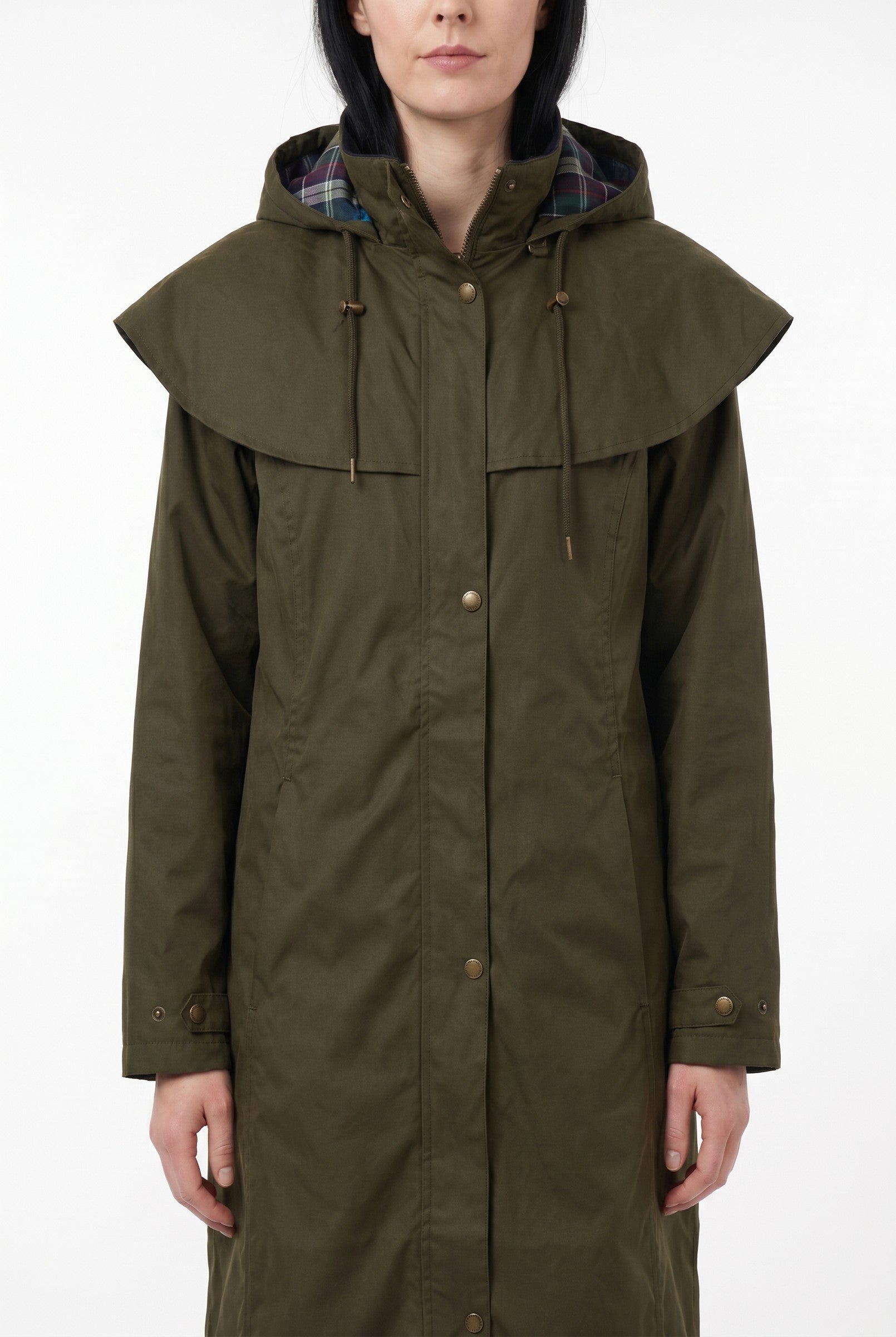 Women's Long Waterproof Raincoat | Blackstone London
