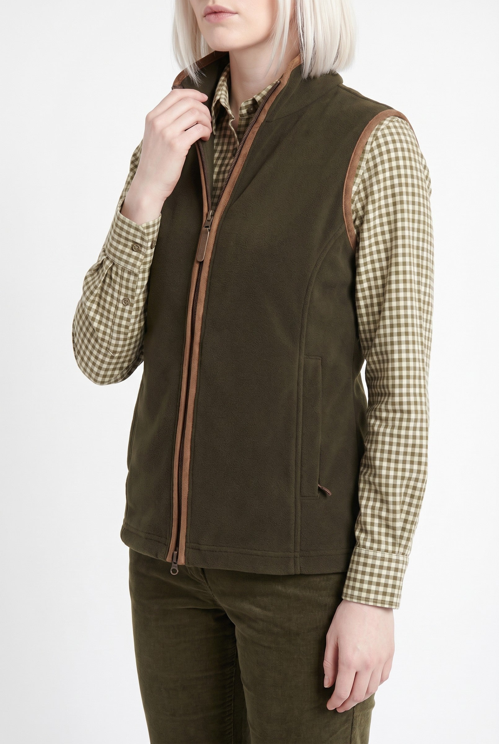 Women's Heritage Fleece Gilet | Blackstone London