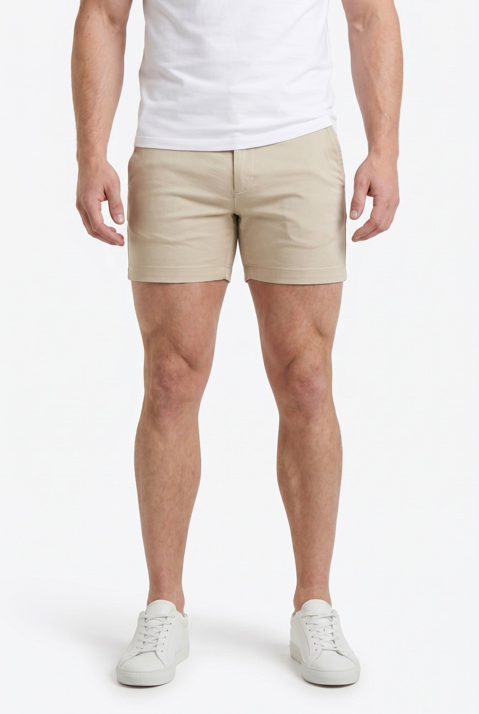 Men's Muscle Fit Chino Shorts | Blackstone London