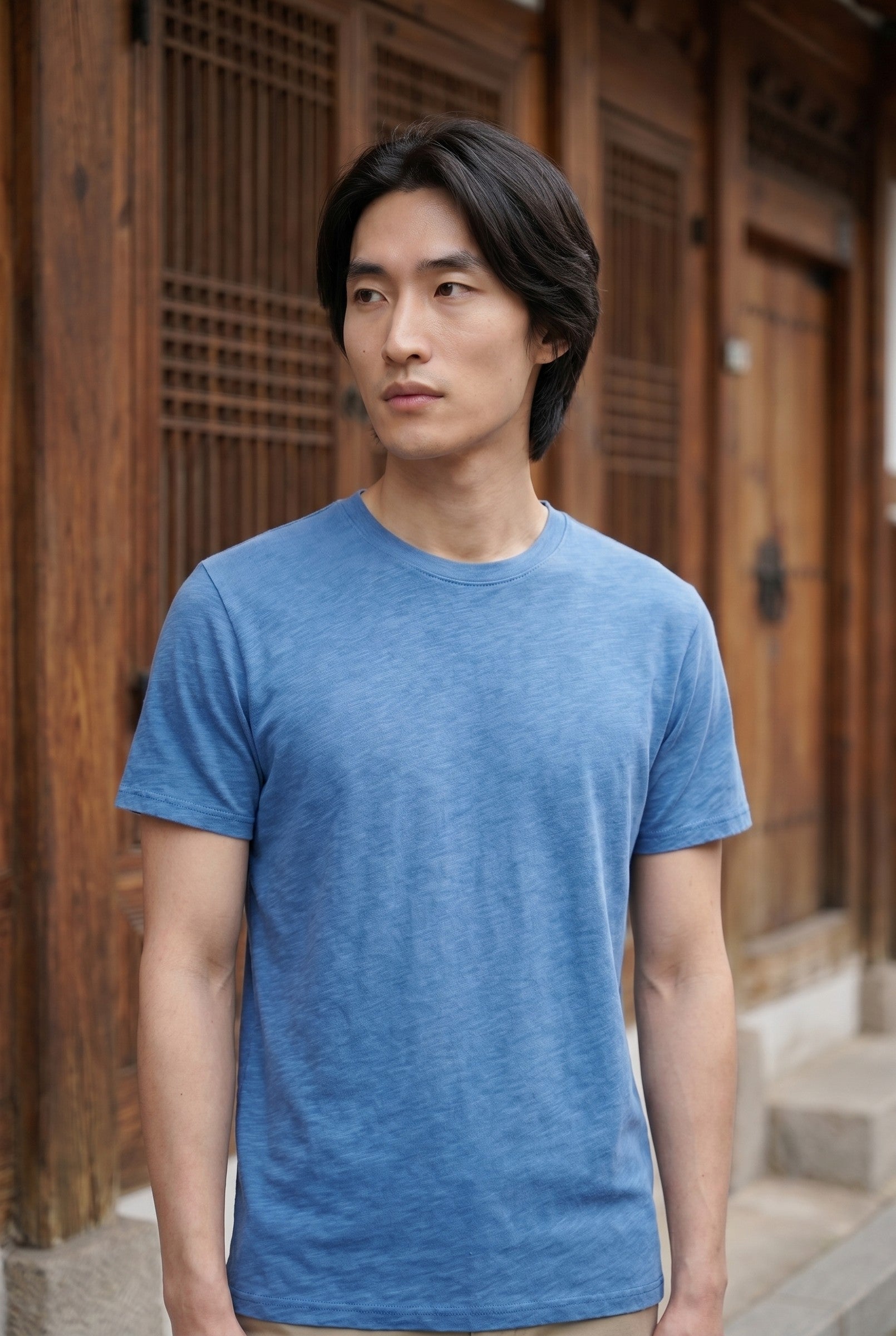 Men's Riviera Crew Neck T-Shirt | Blackstone London