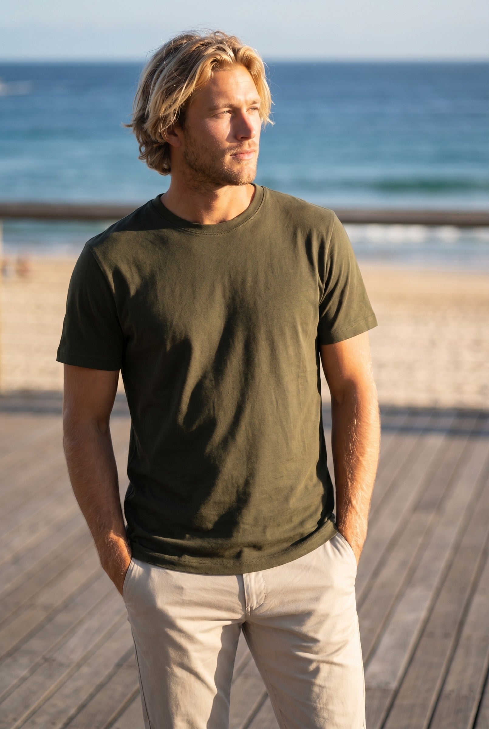 Men's Classic Crew Neck T-Shirt | Blackstone London