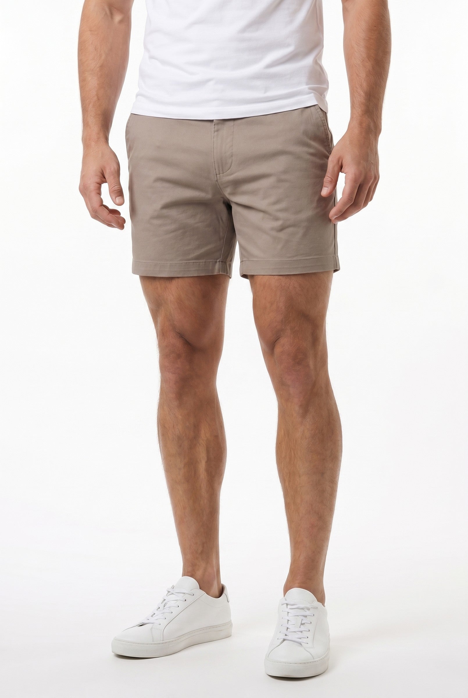 Men's Muscle Fit Chino Shorts | Blackstone London