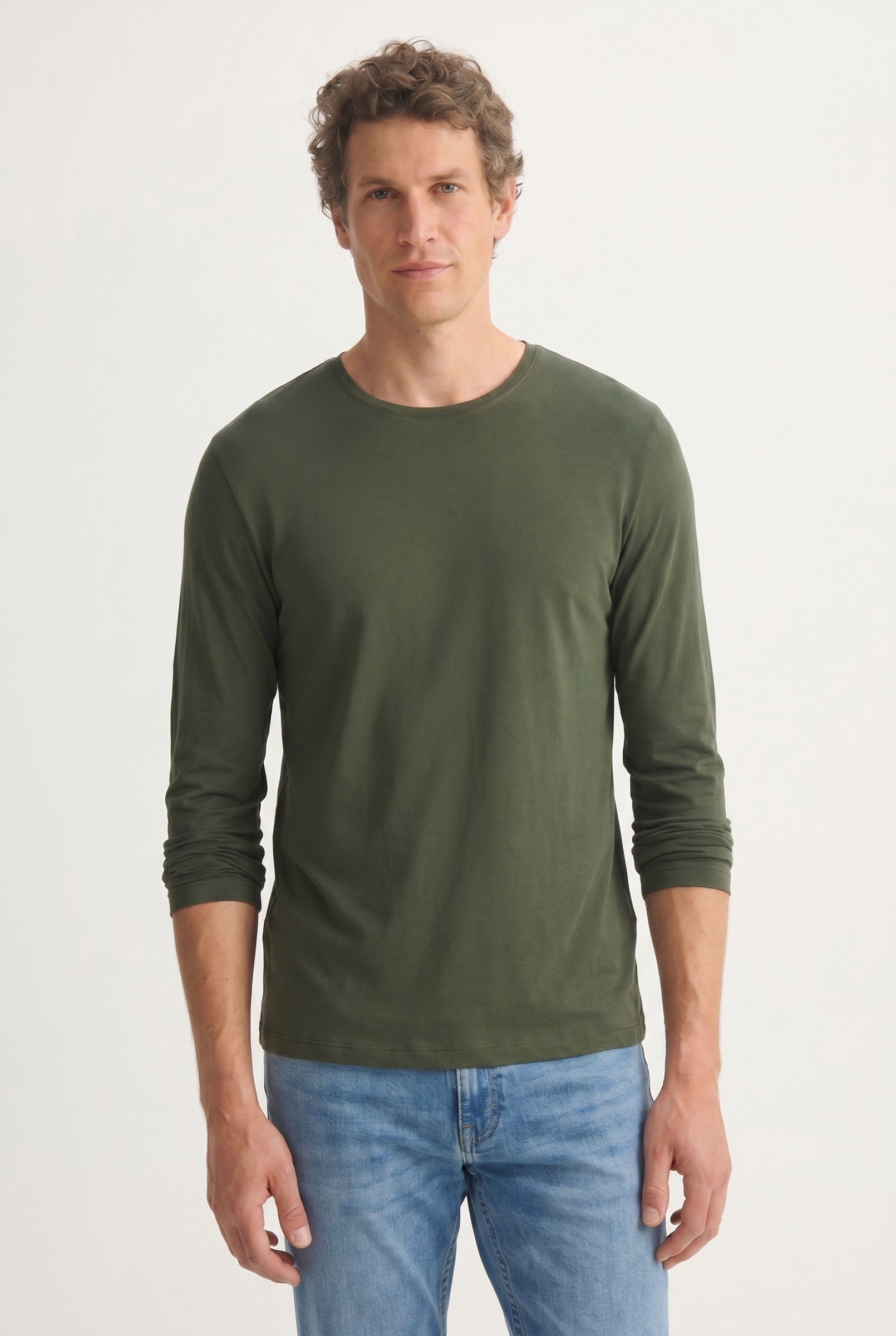 Men's Long-Sleeve Modal T-Shirt | Blackstone London