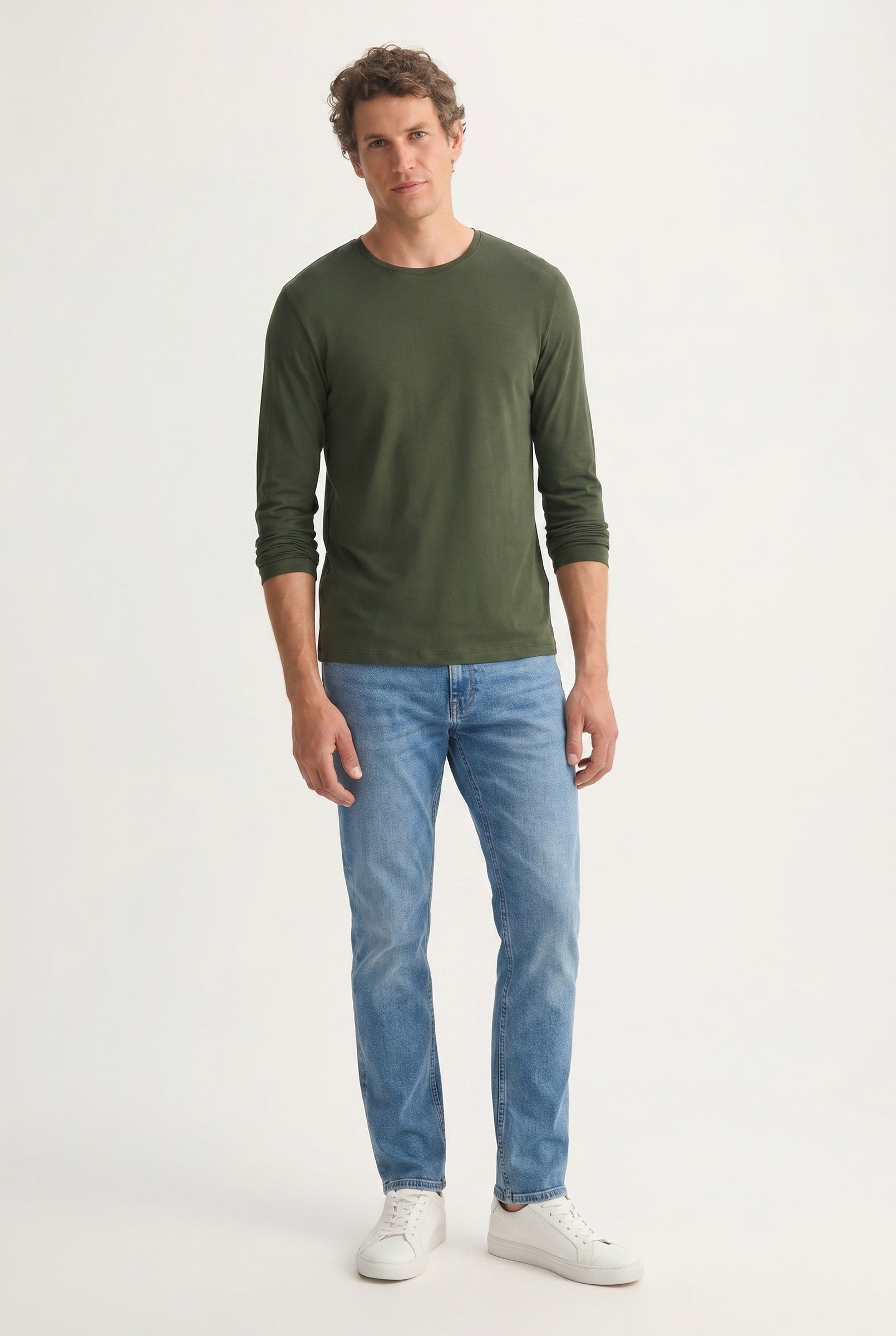 Men's Long-Sleeve Modal T-Shirt | Blackstone London
