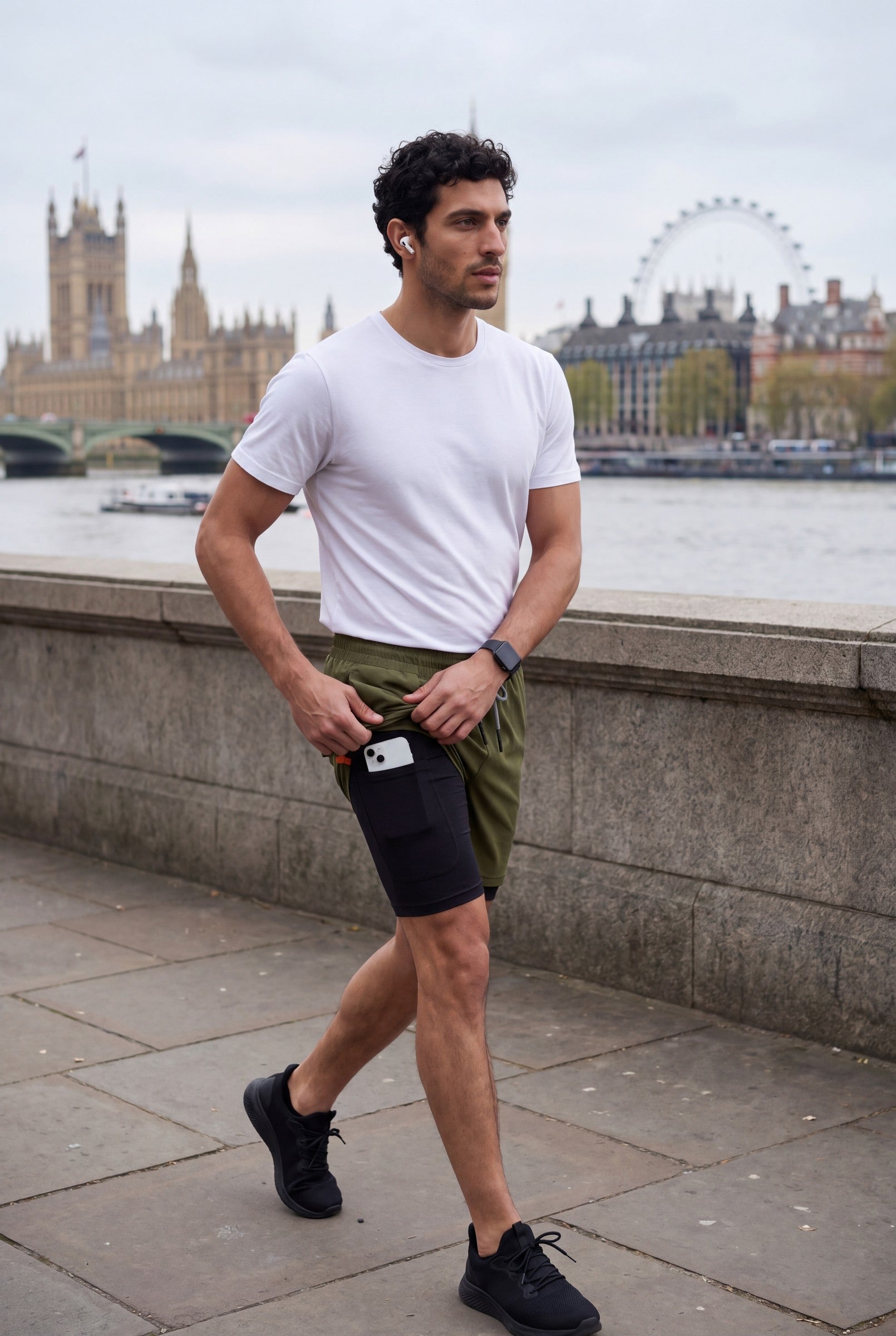 Men's Performance Running Shorts | Blackstone London