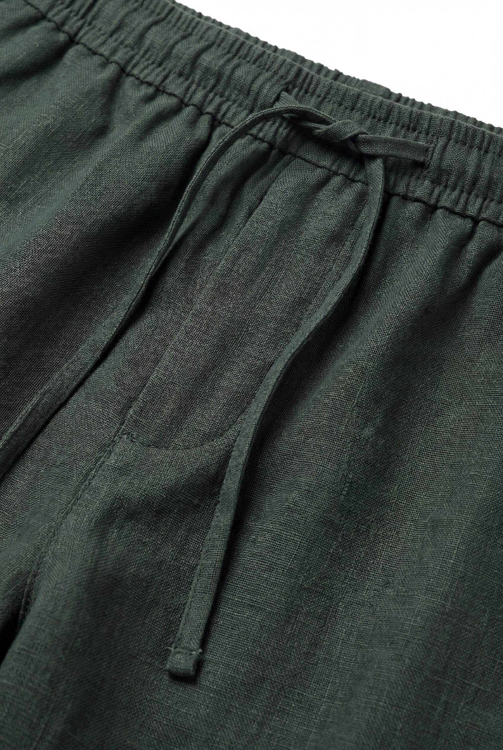 Men's Premium Linen Drawstring Shorts | Blackstone London