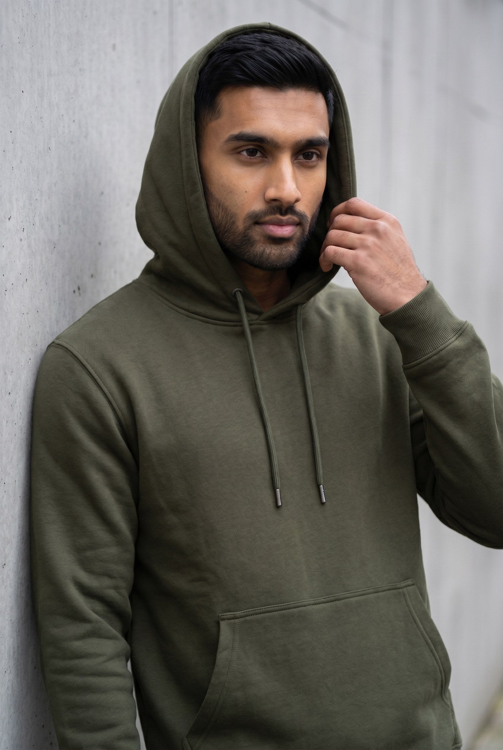 Men's Fundamental Fleece Pullover Hoodie | Blackstone London