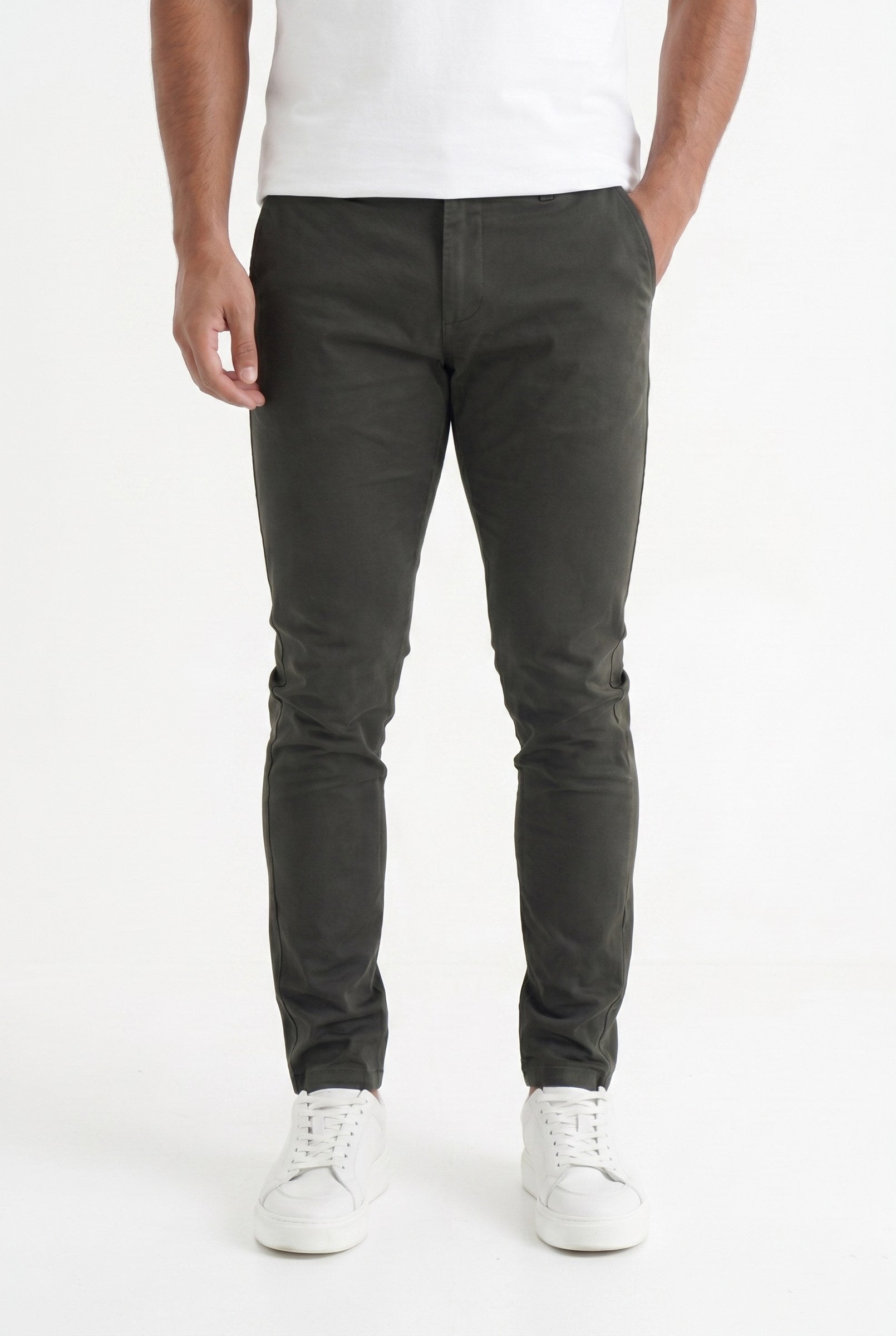 Men's Capo Stretch Chino Pants | Blackstone London