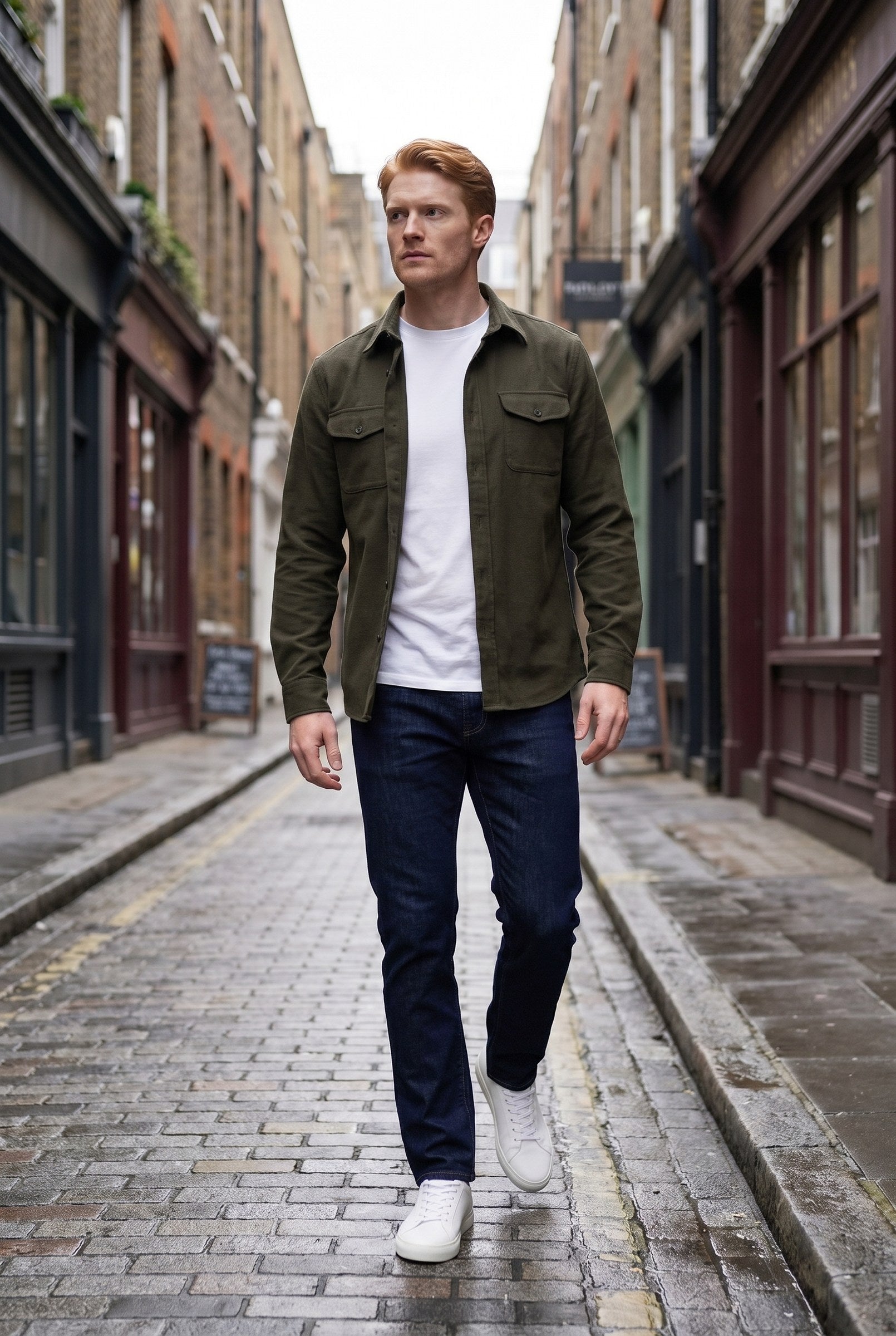 Men's Capo Overshirt | Blackstone London