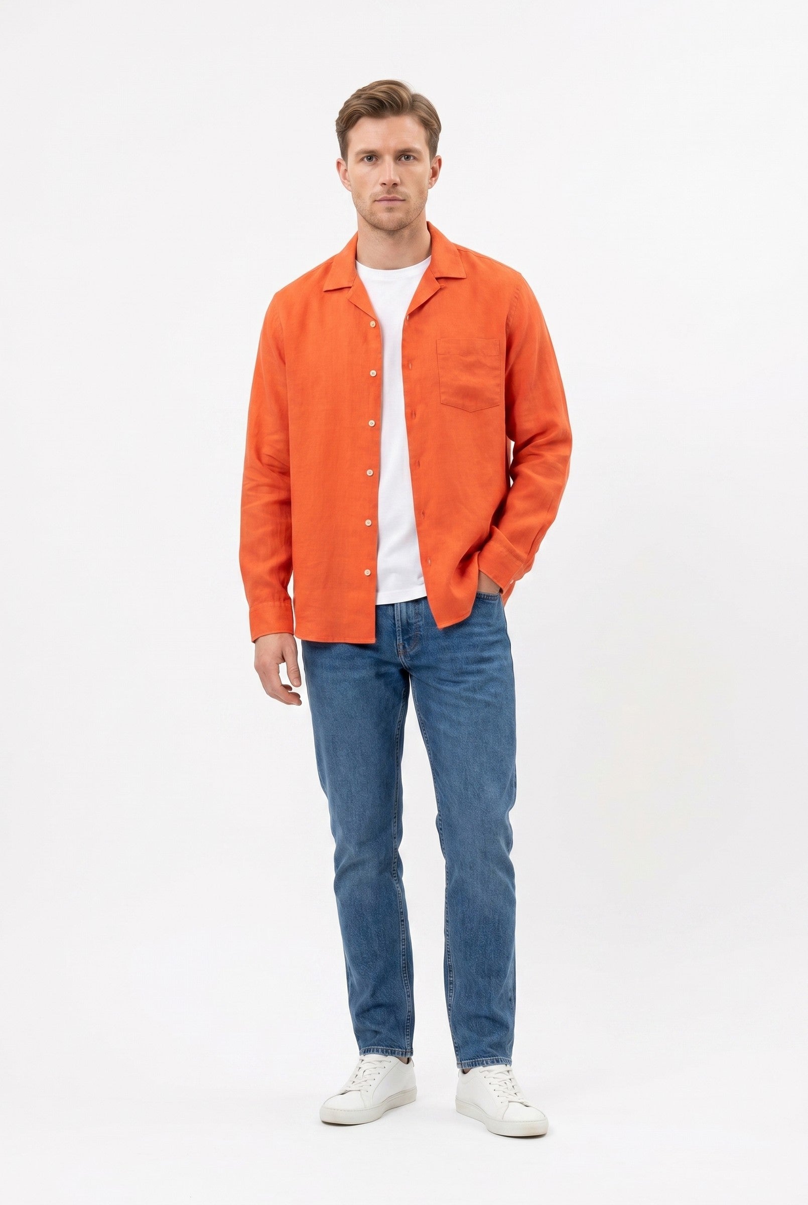 Men's Linen Shirt | Blackstone London