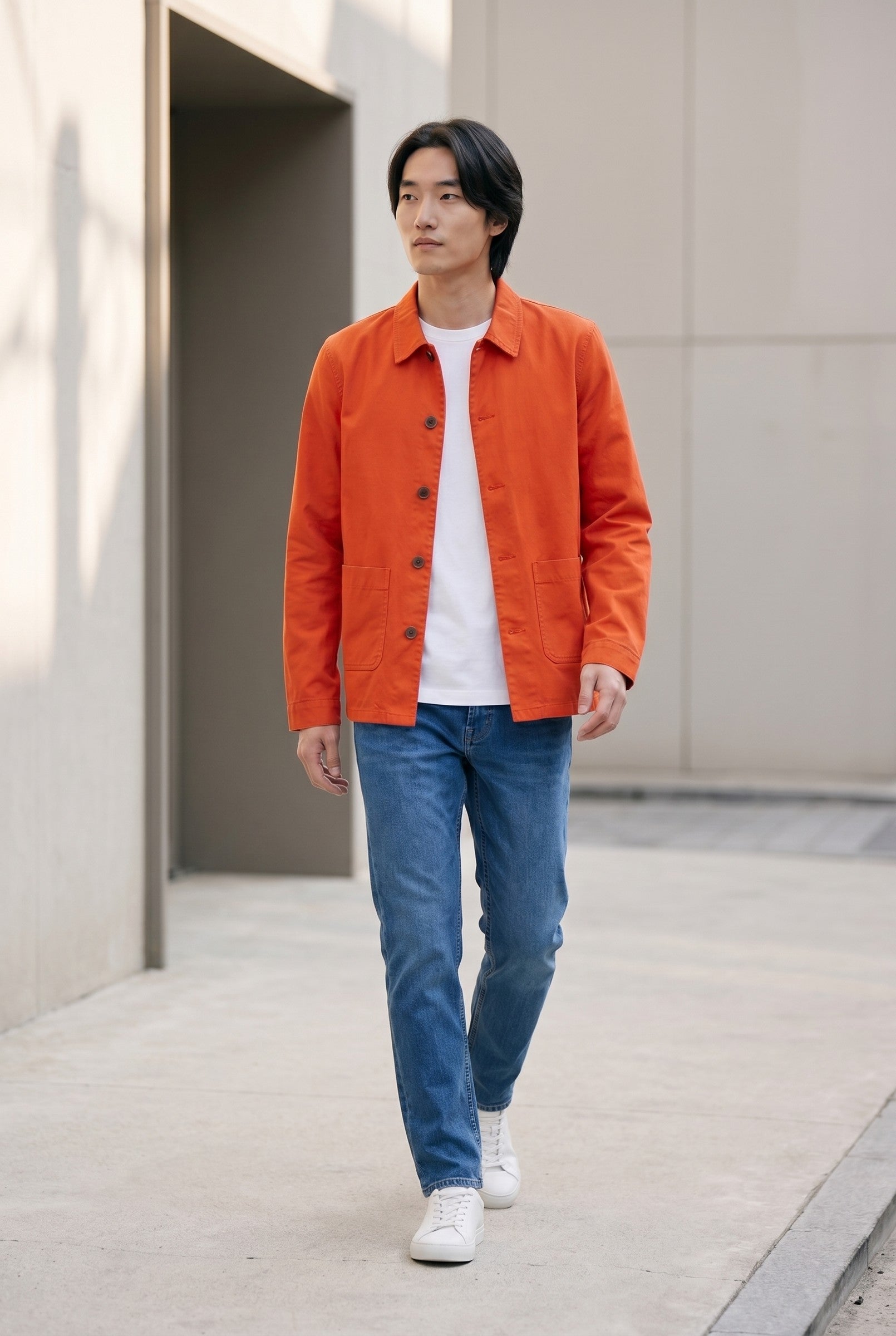 Men's Cotton Work Jacket | Blackstone London