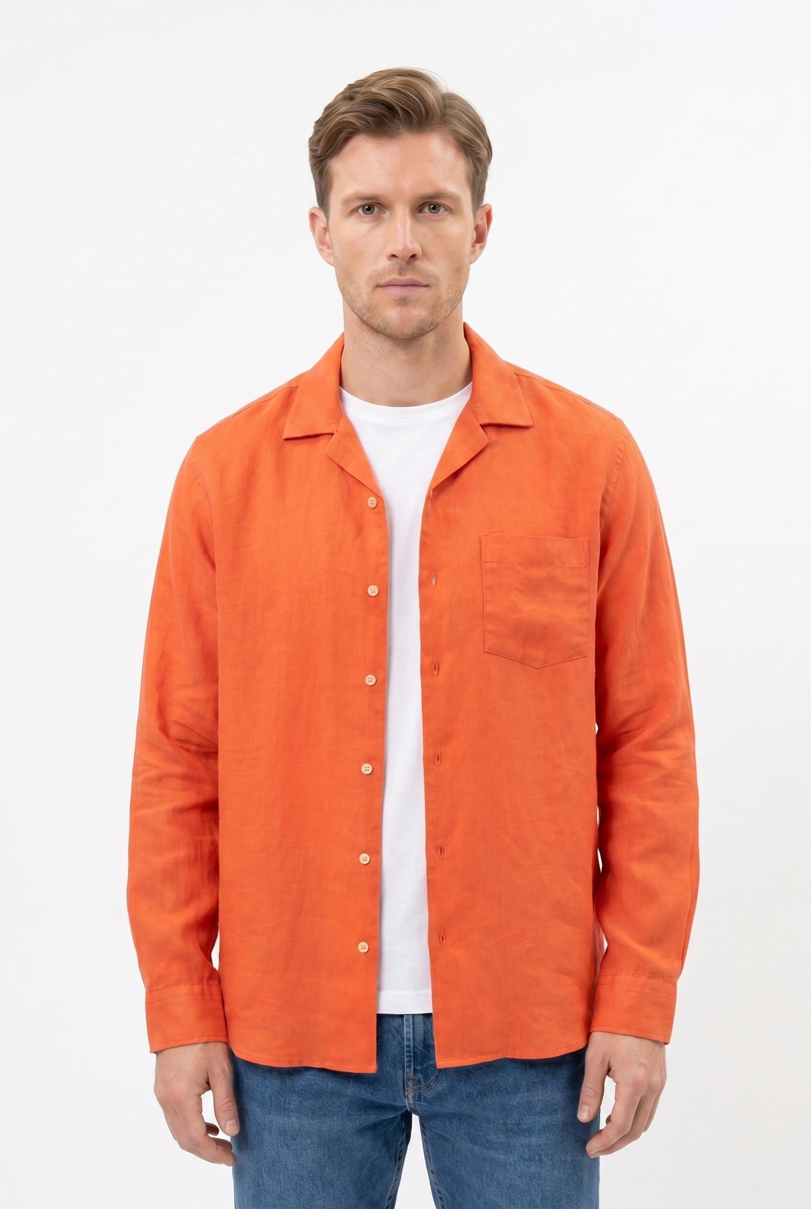 Men's Linen Shirt | Blackstone London