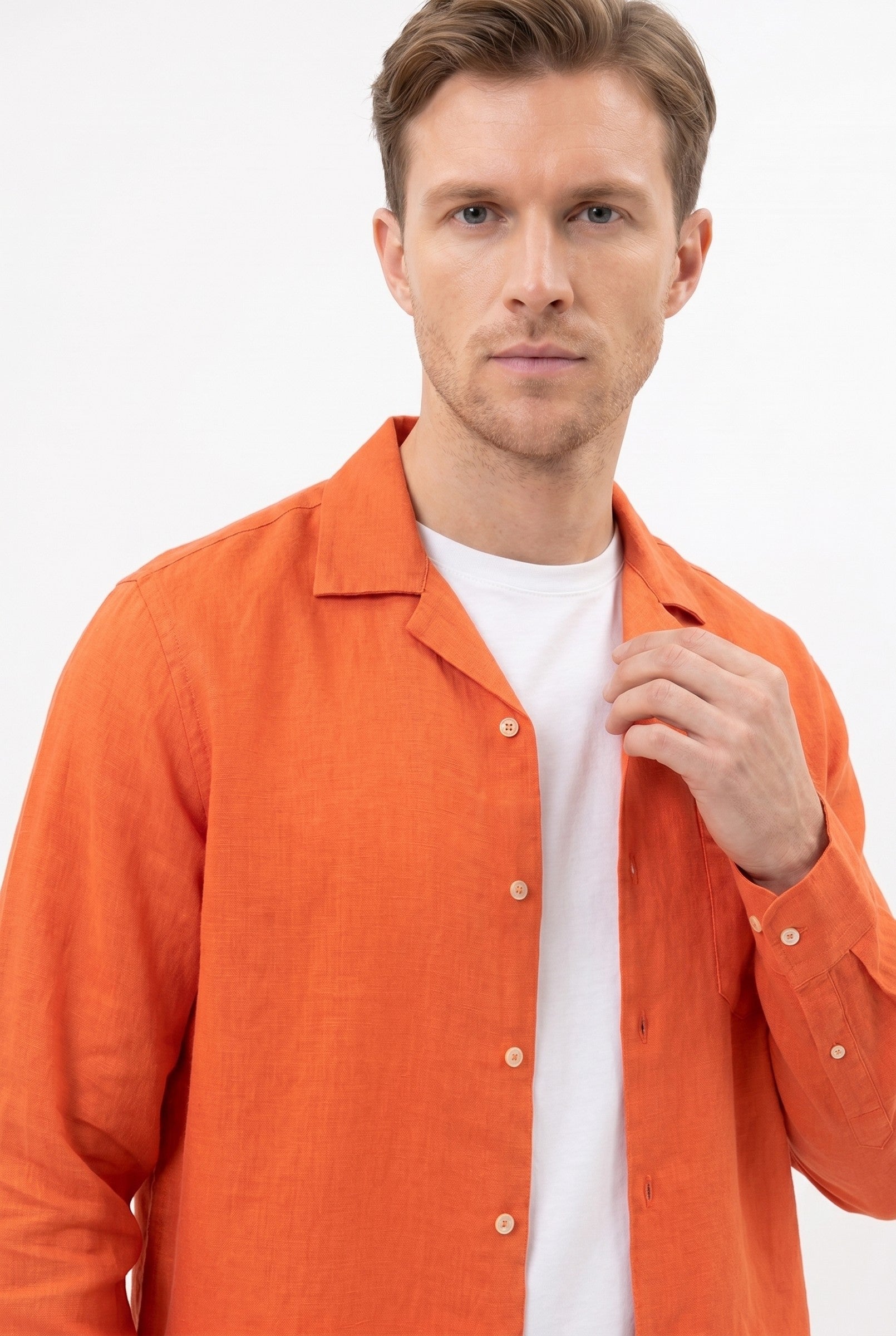 Men's Linen Shirt | Blackstone London