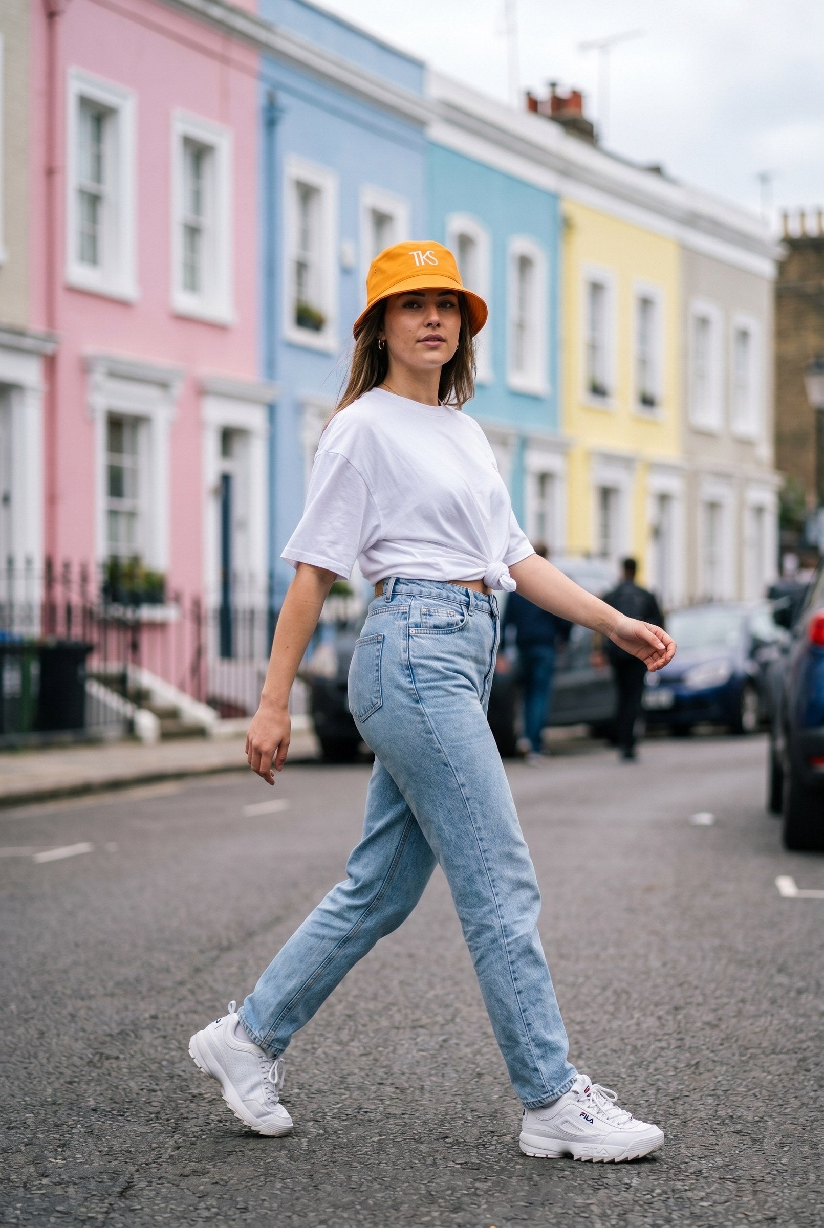 Women's TKS Embroidered Bucket Hat | Blackstone London