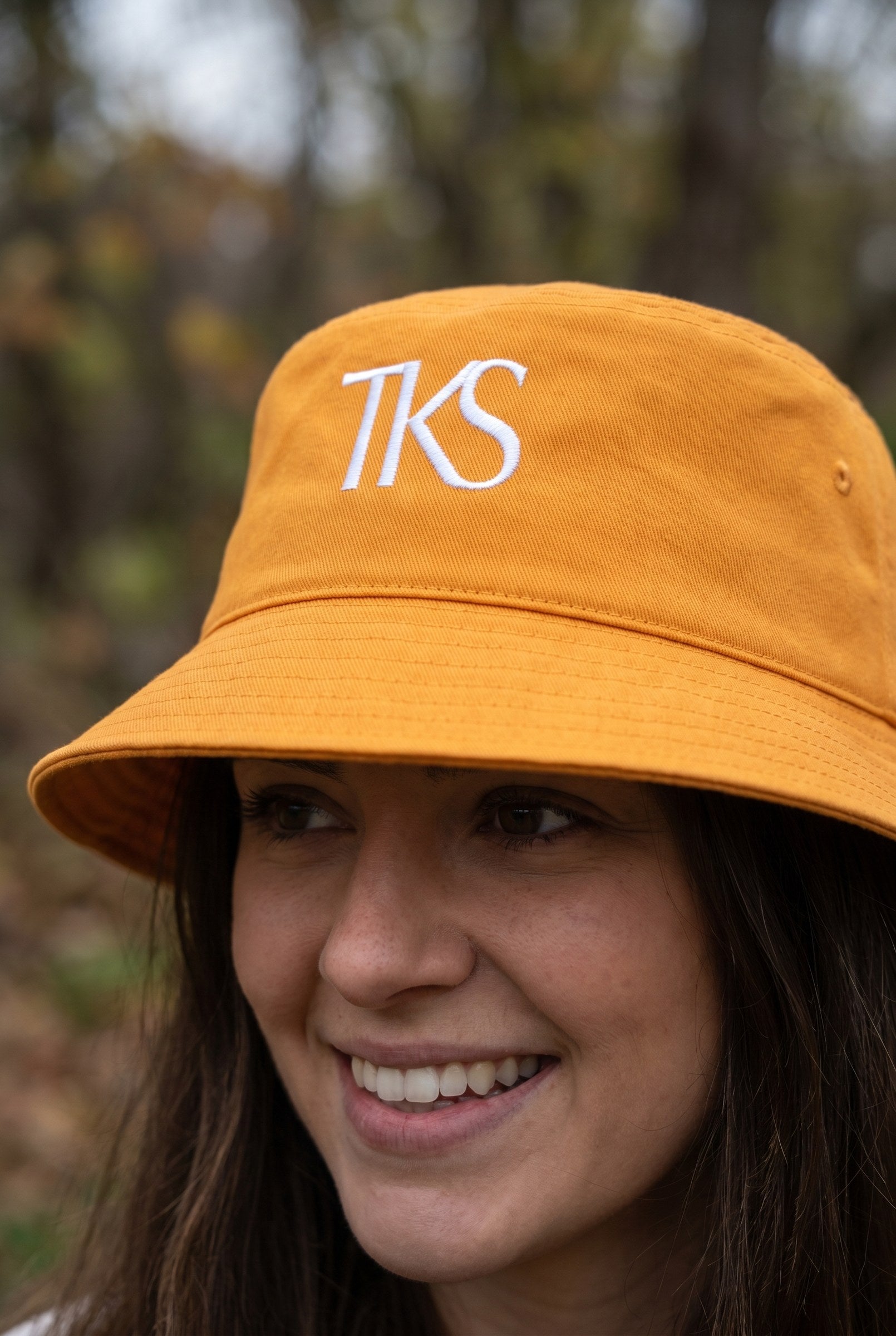 Women's TKS Embroidered Bucket Hat | Blackstone London