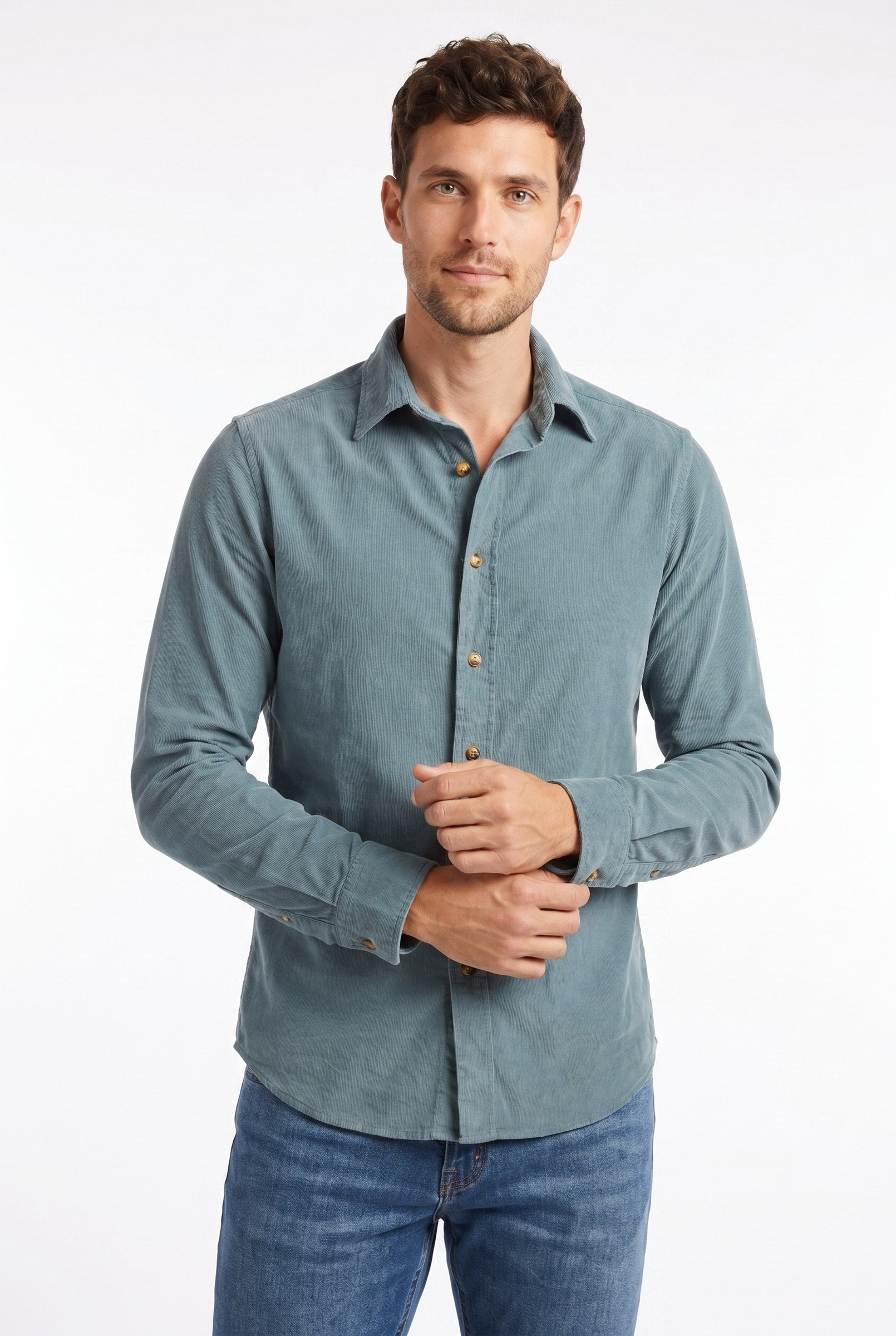 Men's Wyck Corduroy Shirt | Blackstone London