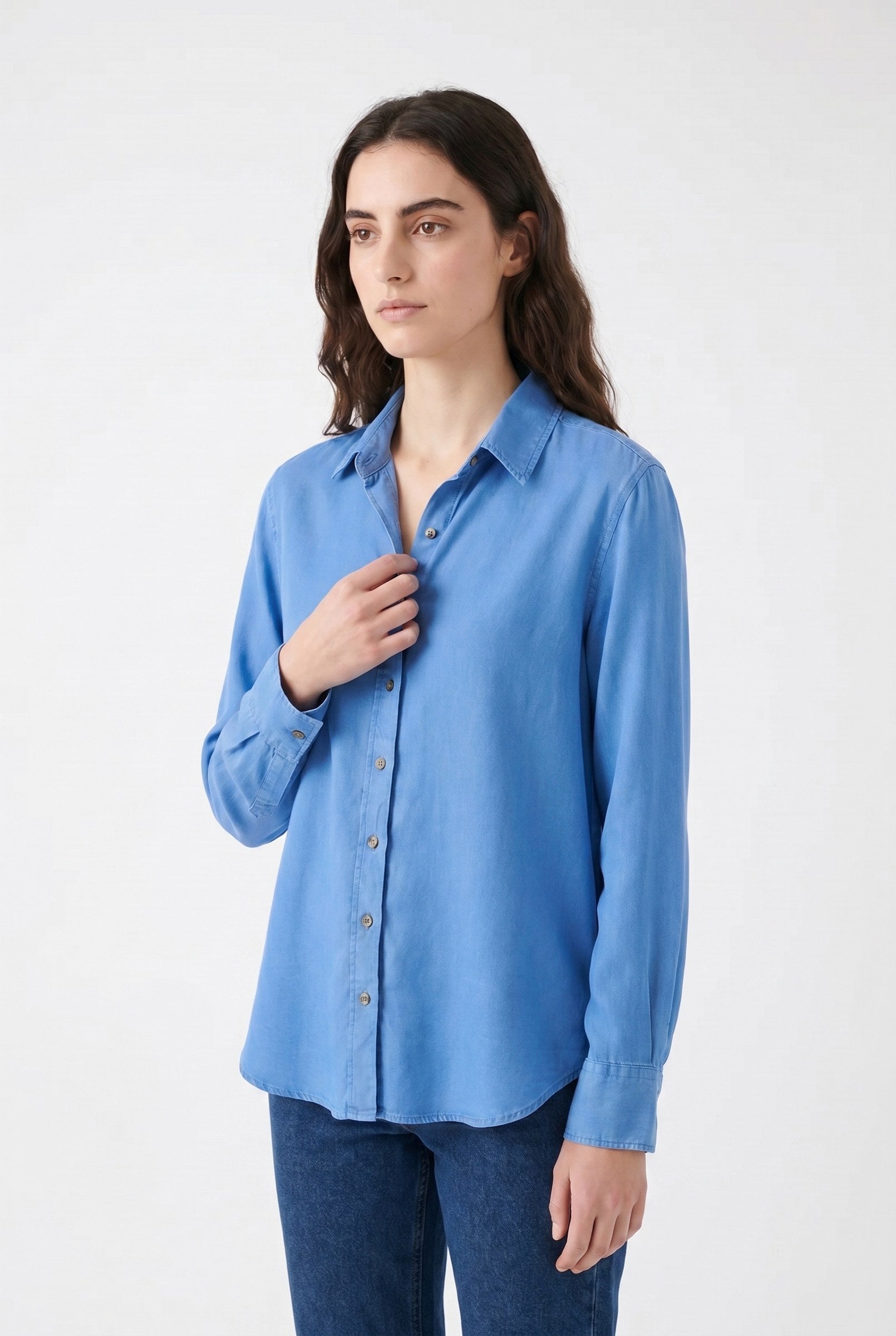Women's Stroud Soft Brushed Shirt | Blackstone London