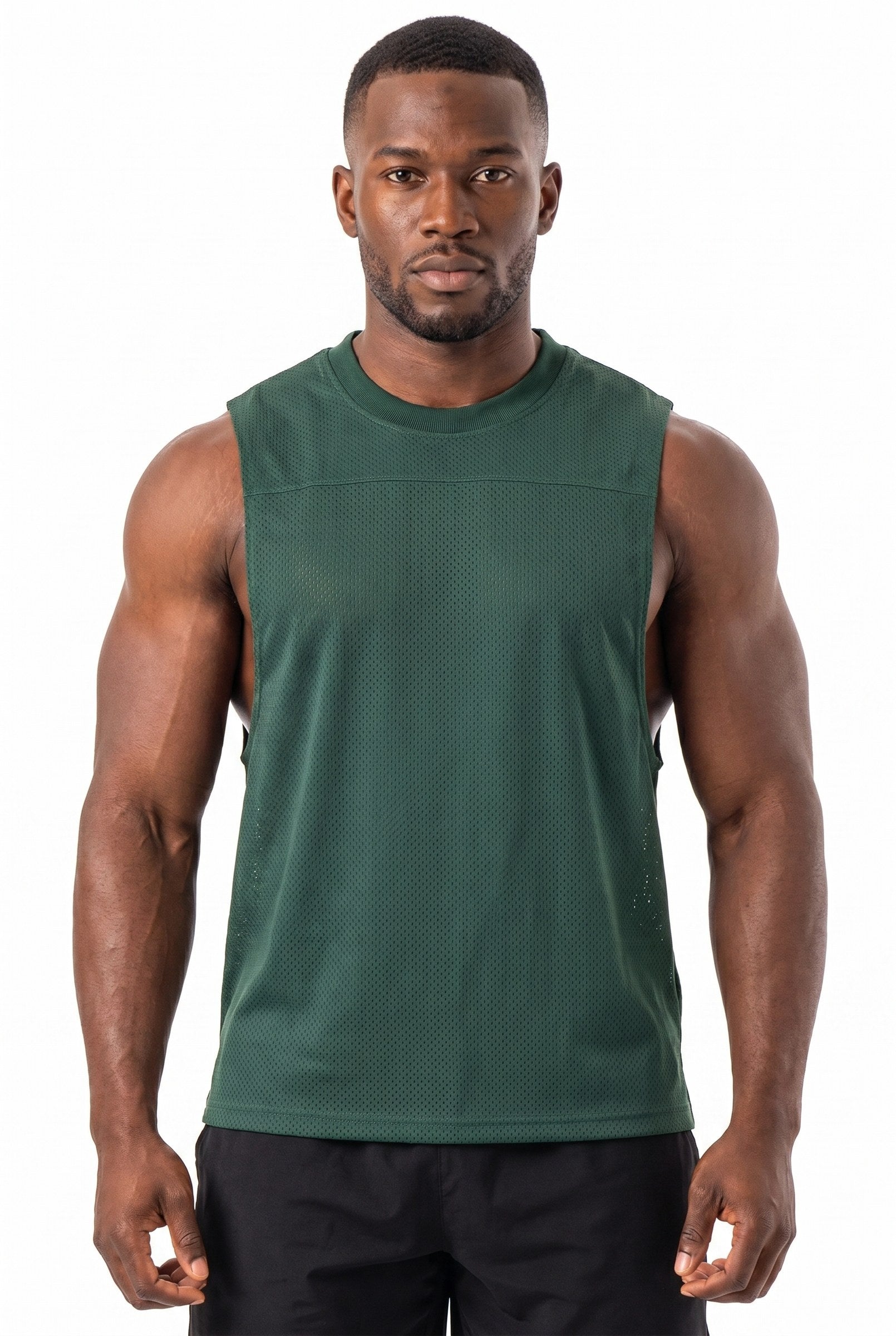Men's Mesh Flex Muscle Tank Top | Blackstone London