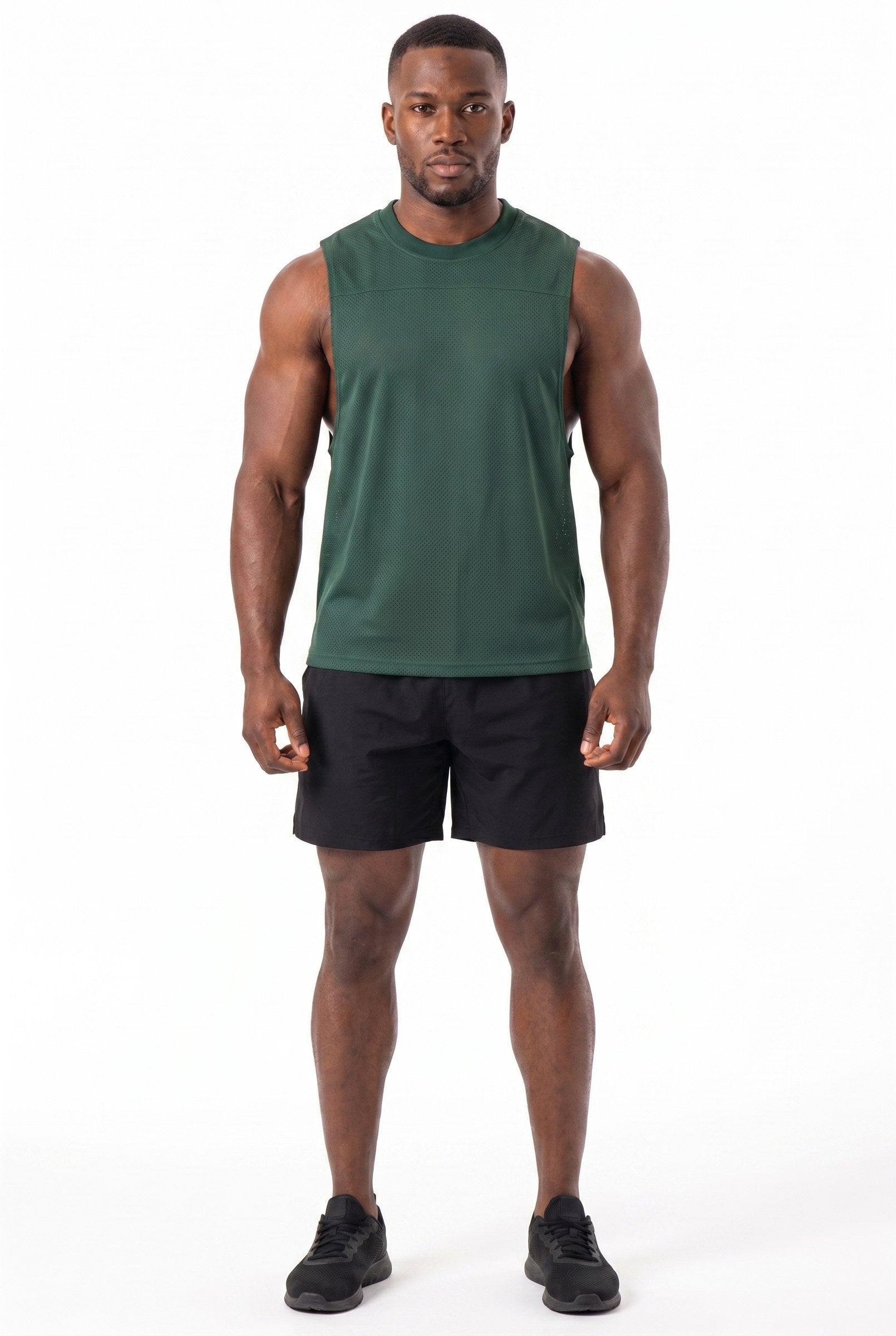 Men's Mesh Flex Muscle Tank Top | Blackstone London