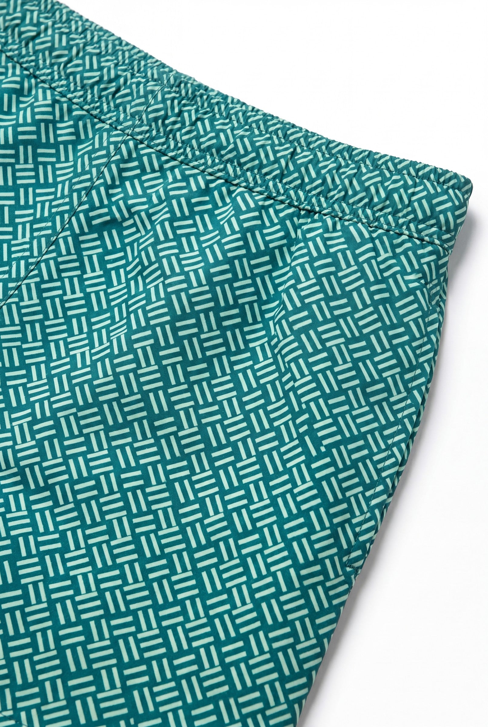 Men's Pine Print Swim Shorts | Blackstone London