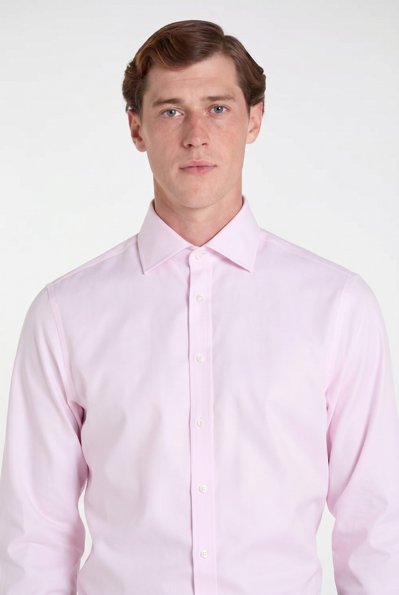 Men's Non-Iron Twill Dress Shirt | Blackstone London