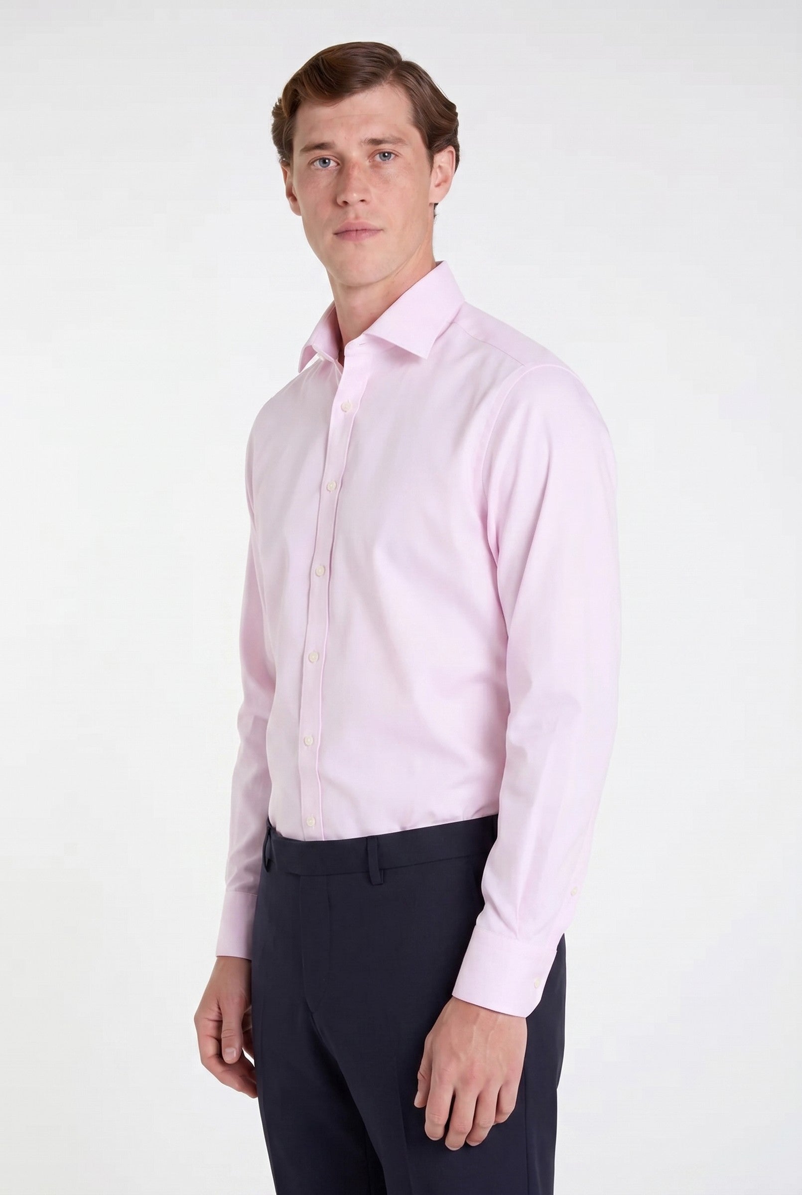 Men's Non-Iron Twill Dress Shirt | Blackstone London