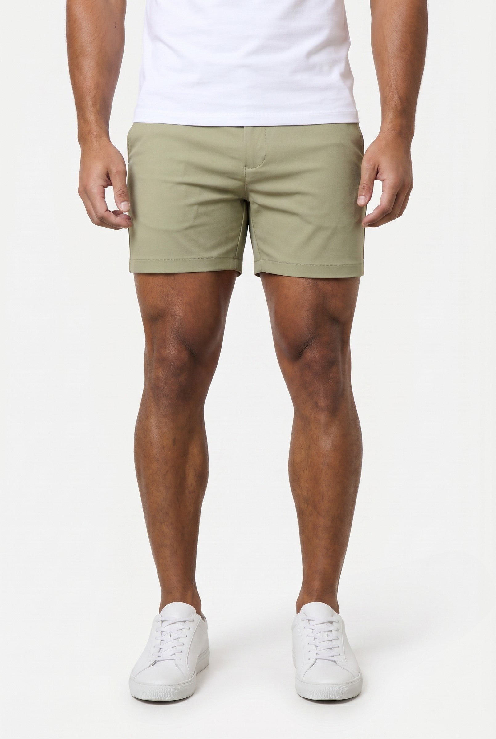 Men's Muscle Fit Chino Shorts | Blackstone London