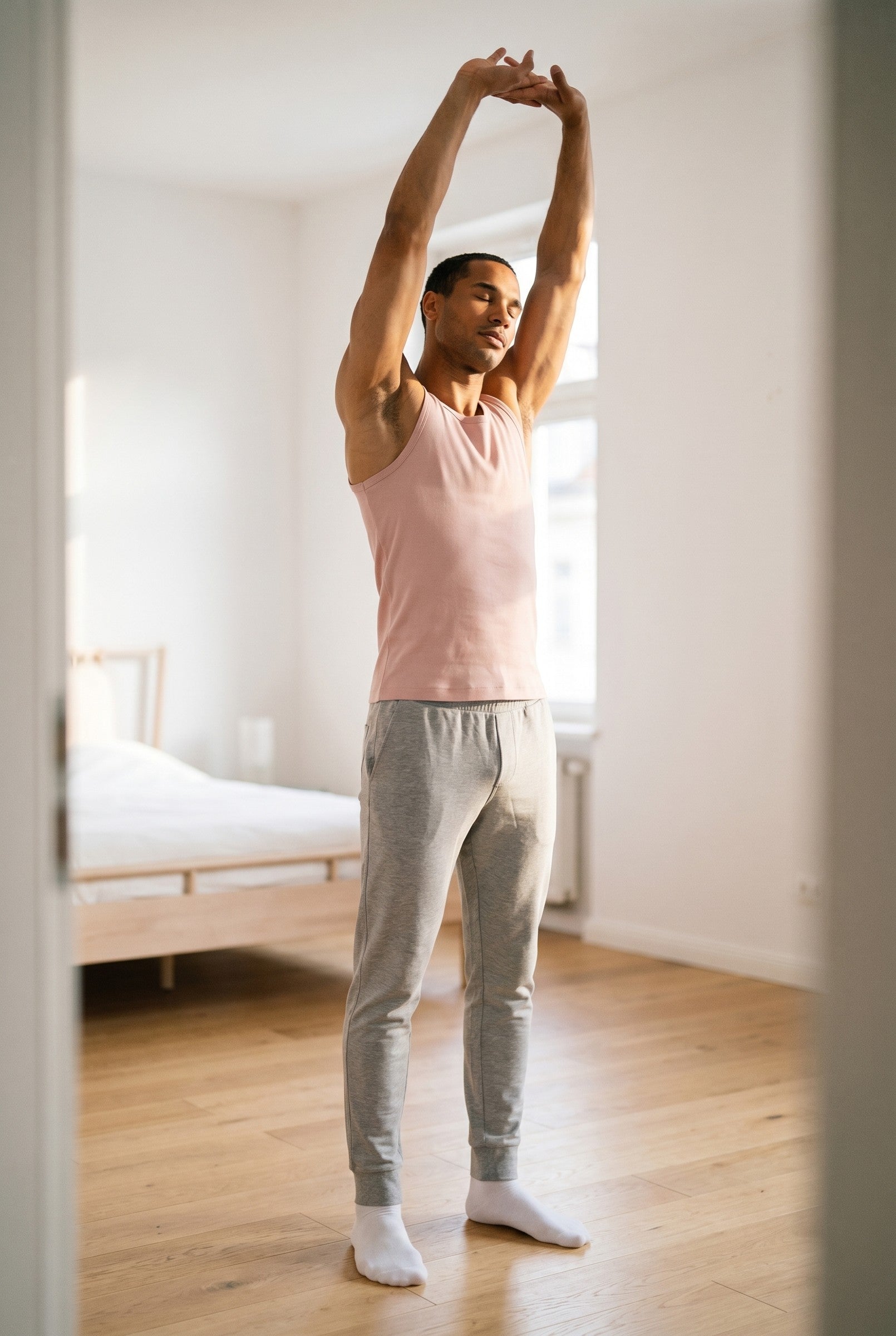 Men's Ribbed Cotton Tank Top | Blackstone London