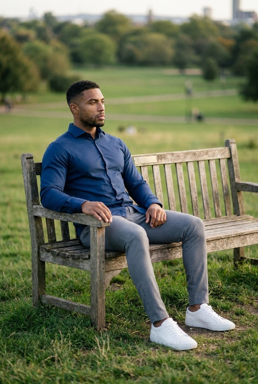 Men's Premium Dress Shirt | Blackstone London