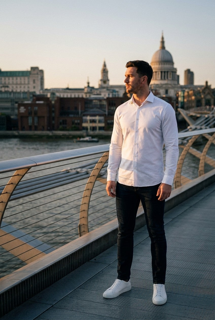 Men's Premium Dress Shirt | Blackstone London