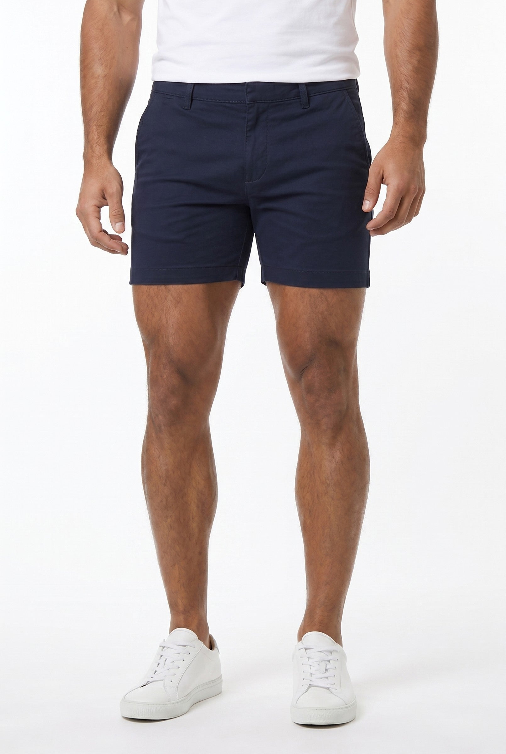 Men's Muscle Fit Chino Shorts | Blackstone London
