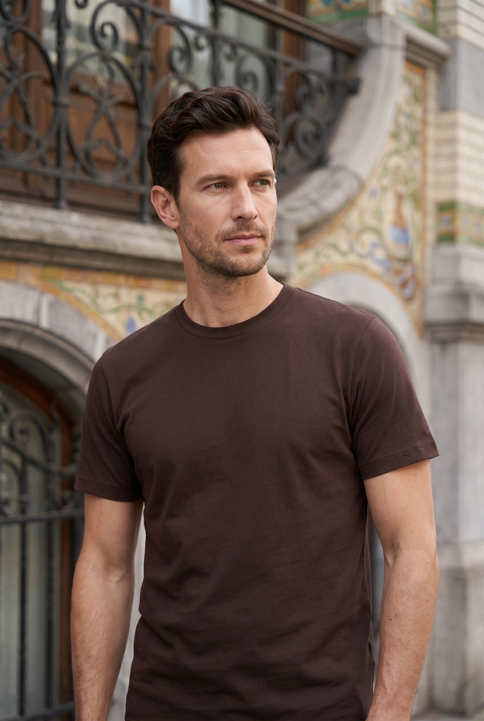Men's Riviera Crew Neck T-Shirt | Blackstone London
