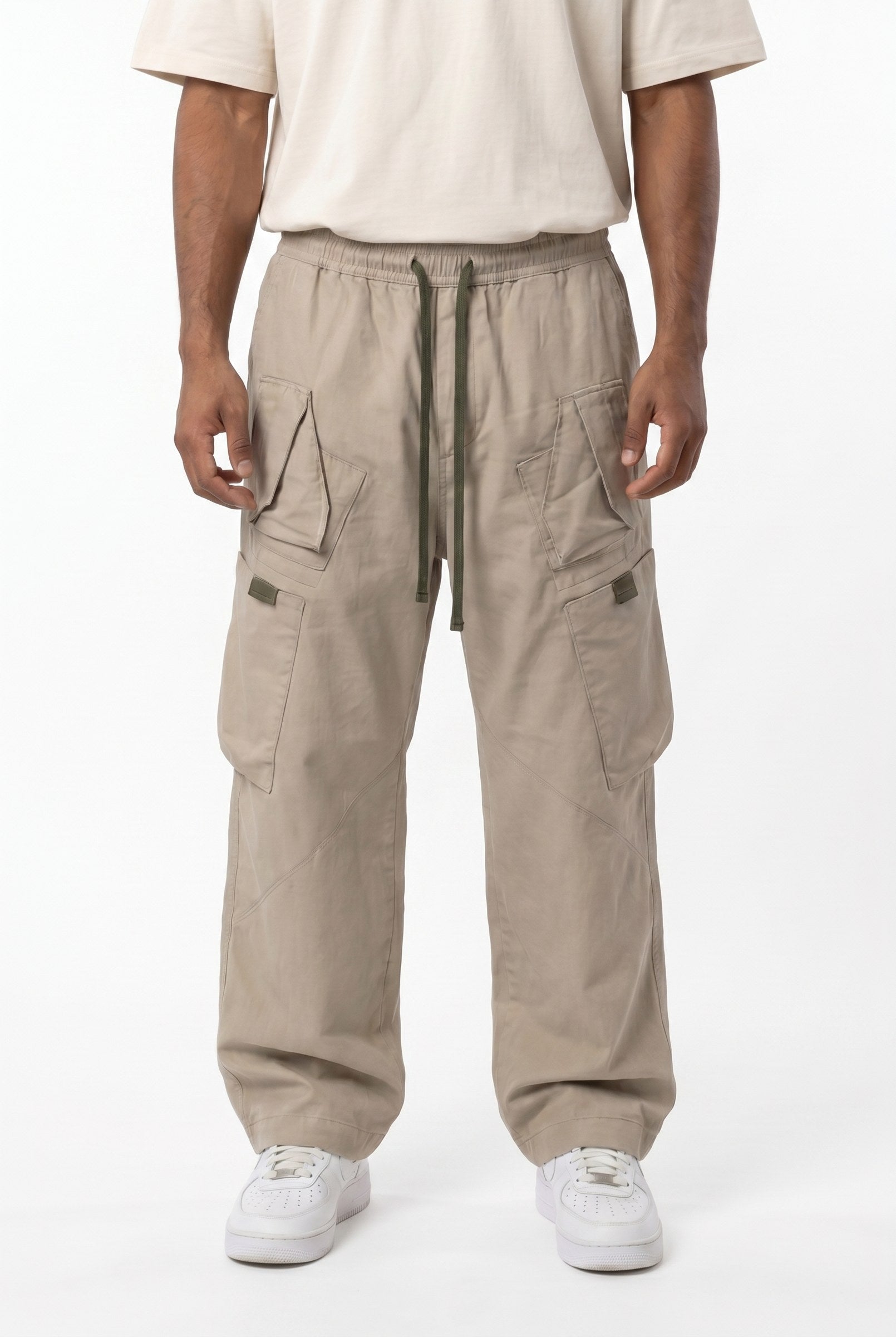 Men's Utility Straight Fit Cargo Pants | Blackstone London