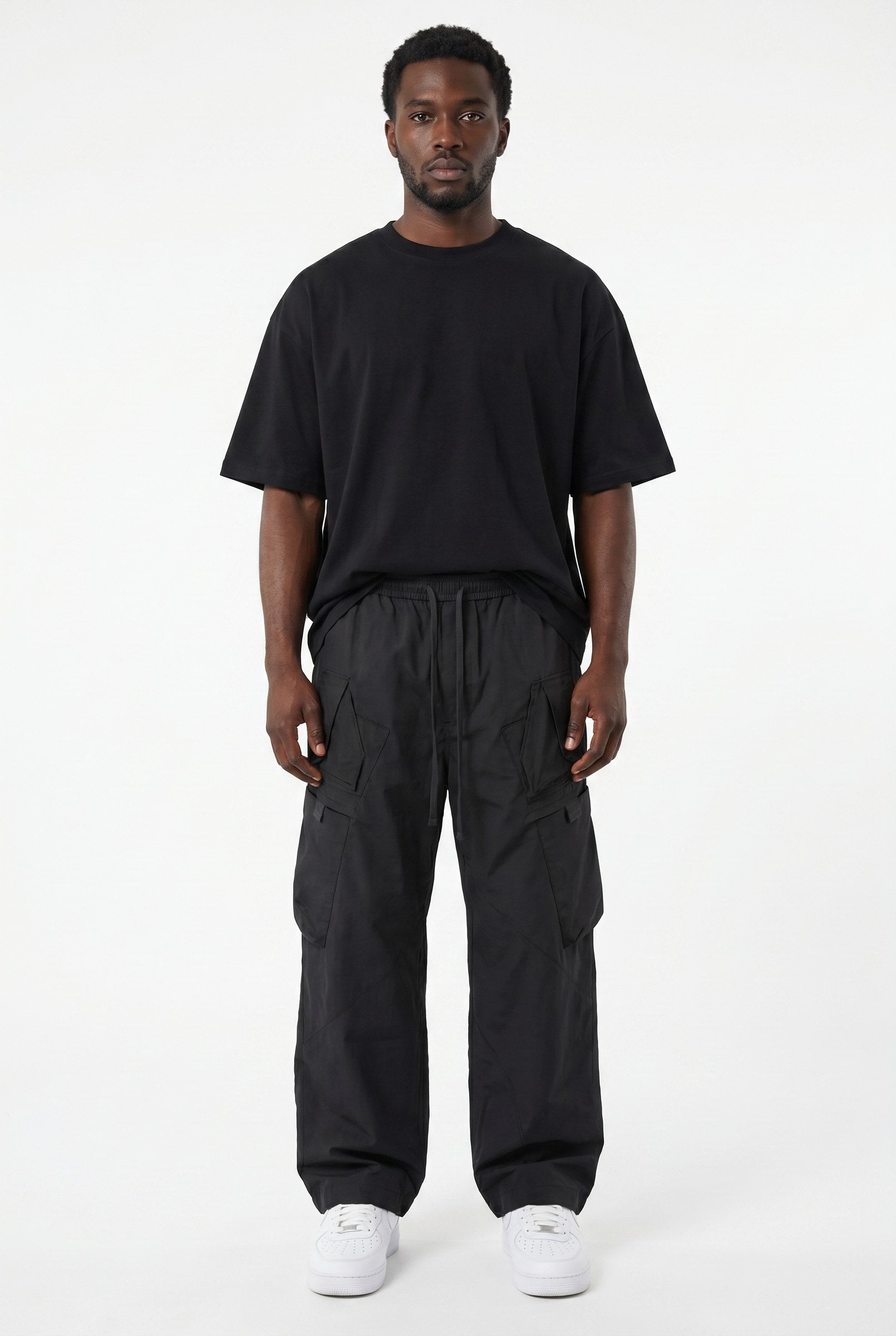Men's Utility Straight Fit Cargo Pants | Blackstone London