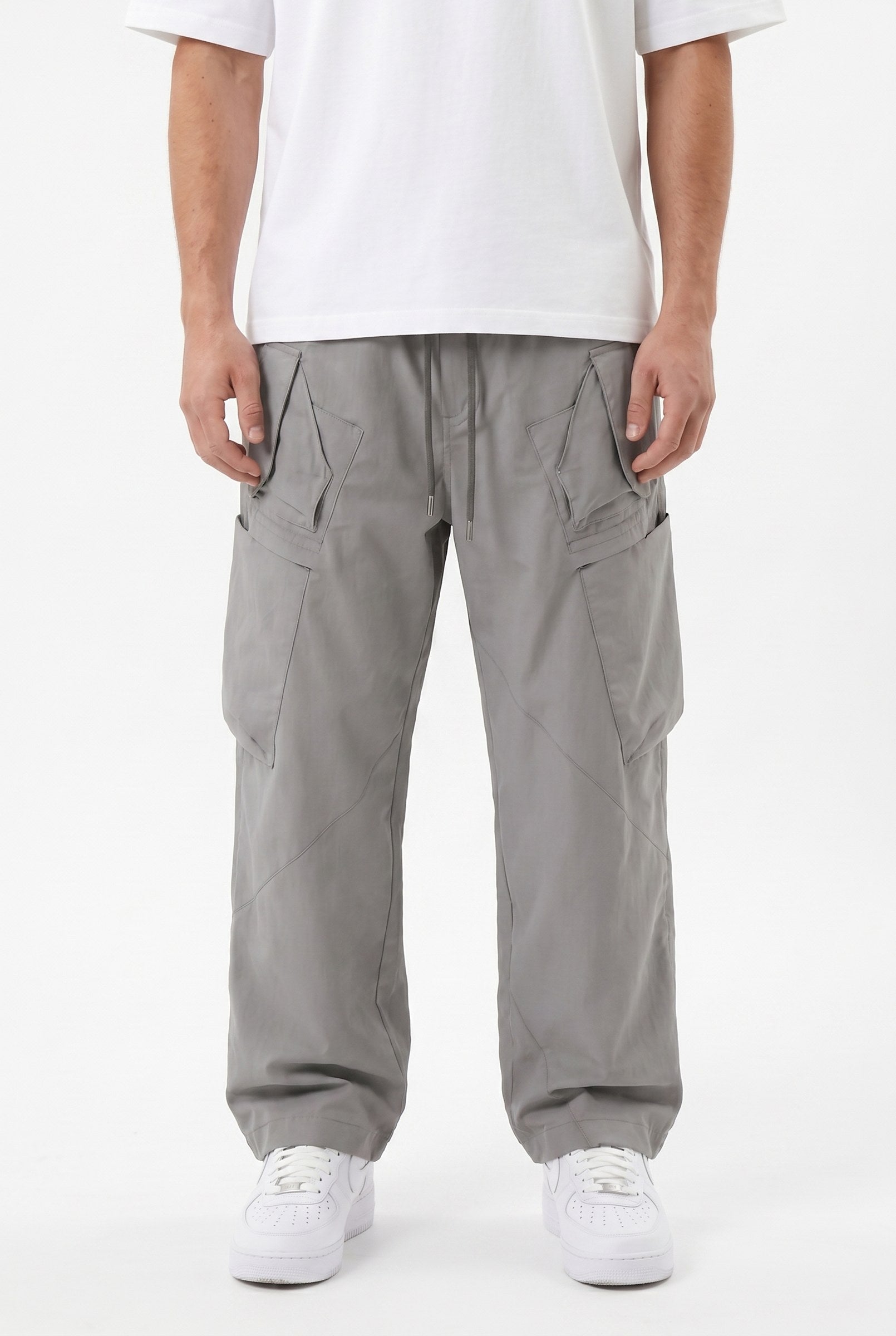 Men's Utility Straight Fit Cargo Pants | Blackstone London