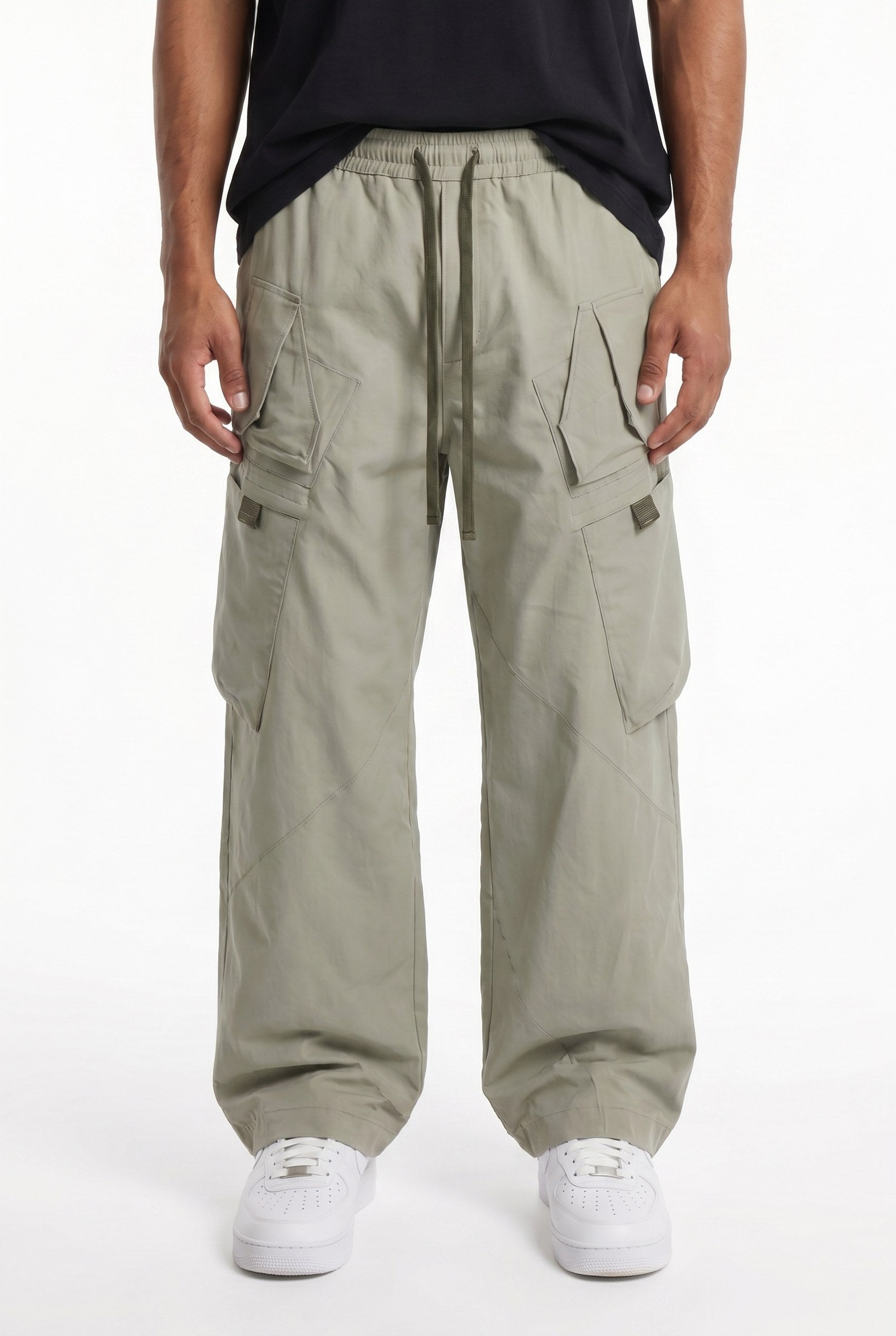 Men's Utility Straight Fit Cargo Pants | Blackstone London