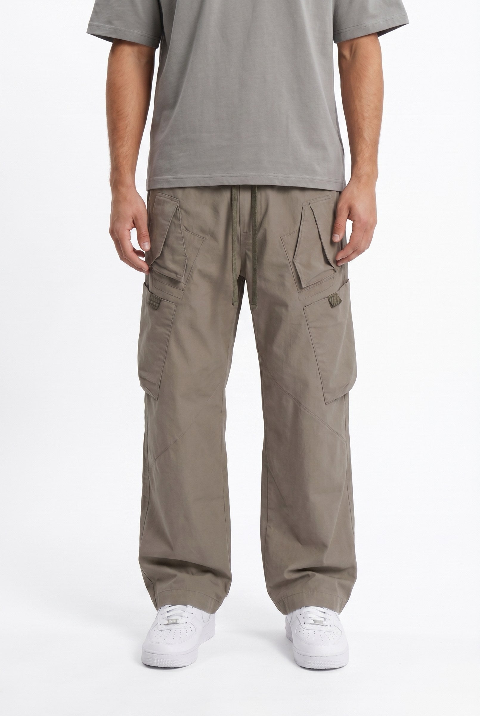 Men's Utility Straight Fit Cargo Pants | Blackstone London