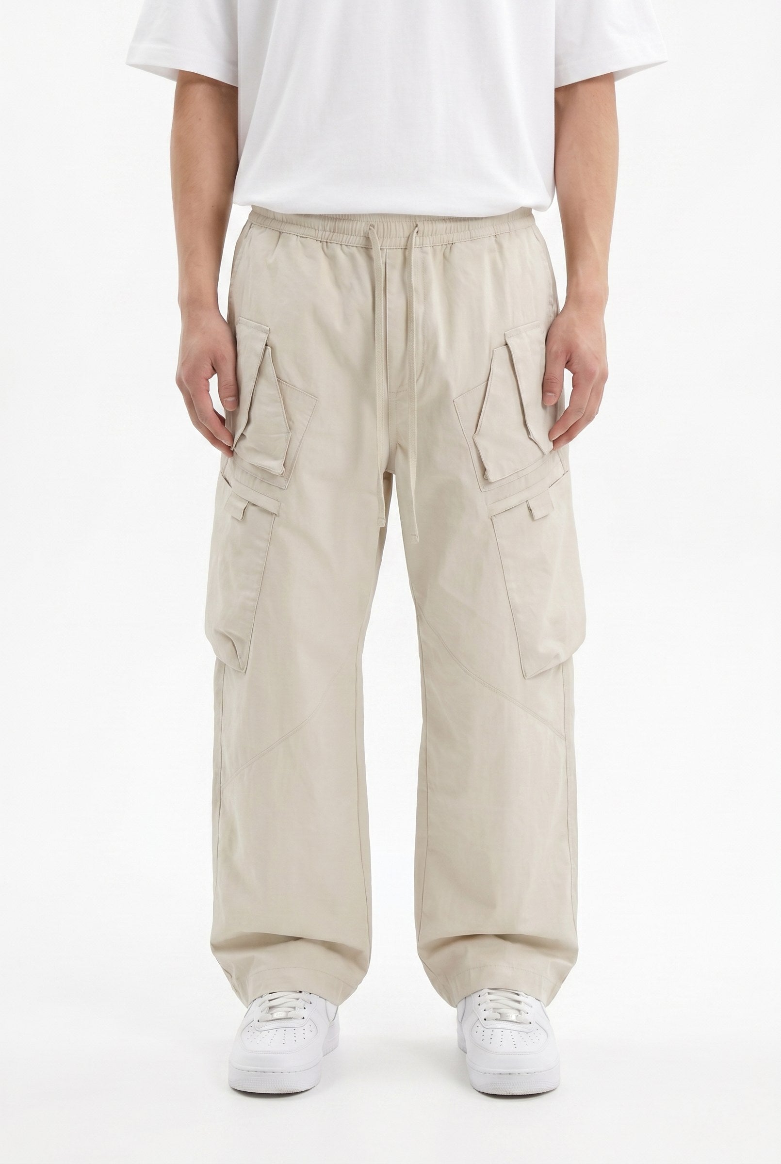 Men's Utility Straight Fit Cargo Pants | Blackstone London