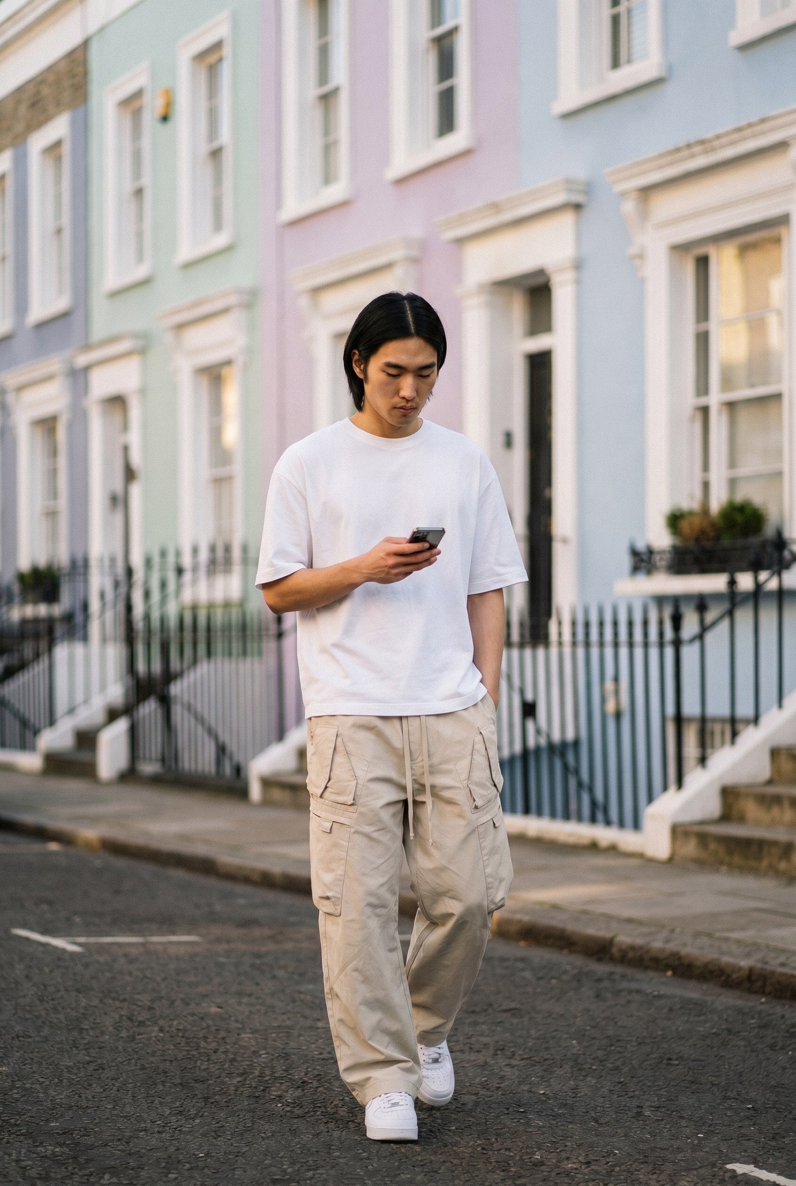 Men's Utility Straight Fit Cargo Pants | Blackstone London