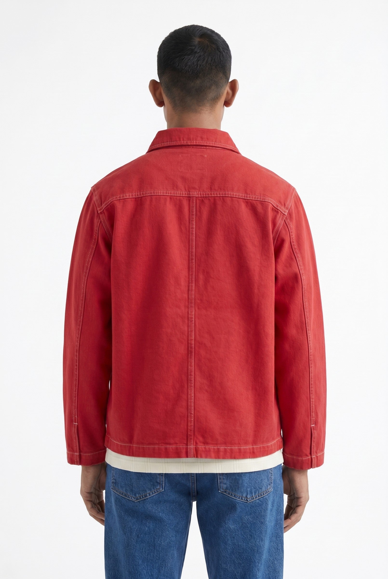 Men's Vintage Wash Chore Jacket | Blackstone London