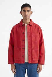 Men's Vintage Wash Chore Jacket | Blackstone London
