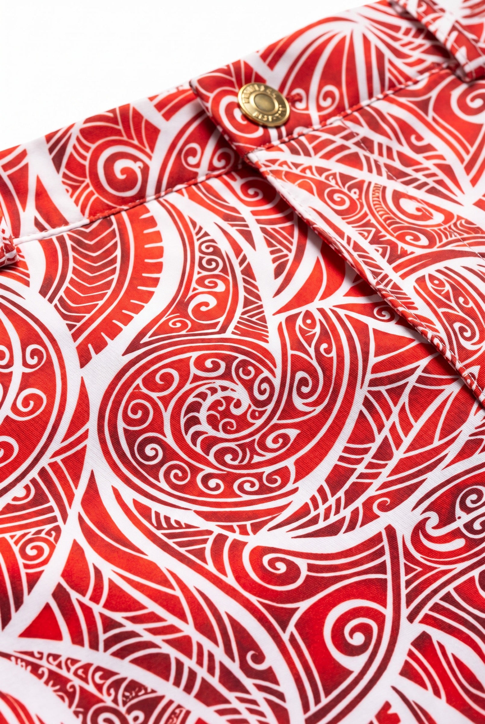 Men's Warrior Print Swim Shorts | Blackstone London