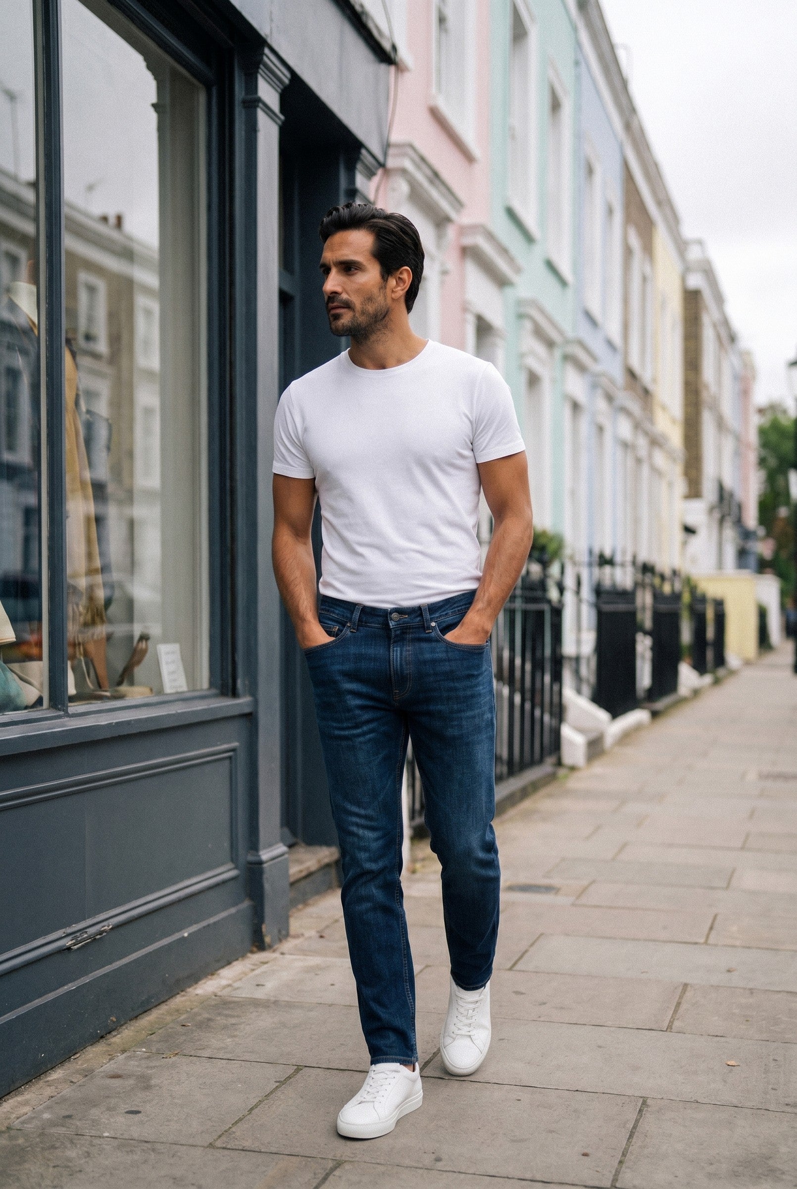 Men's Rinse Wash Selvedge Denim Jeans | Blackstone London