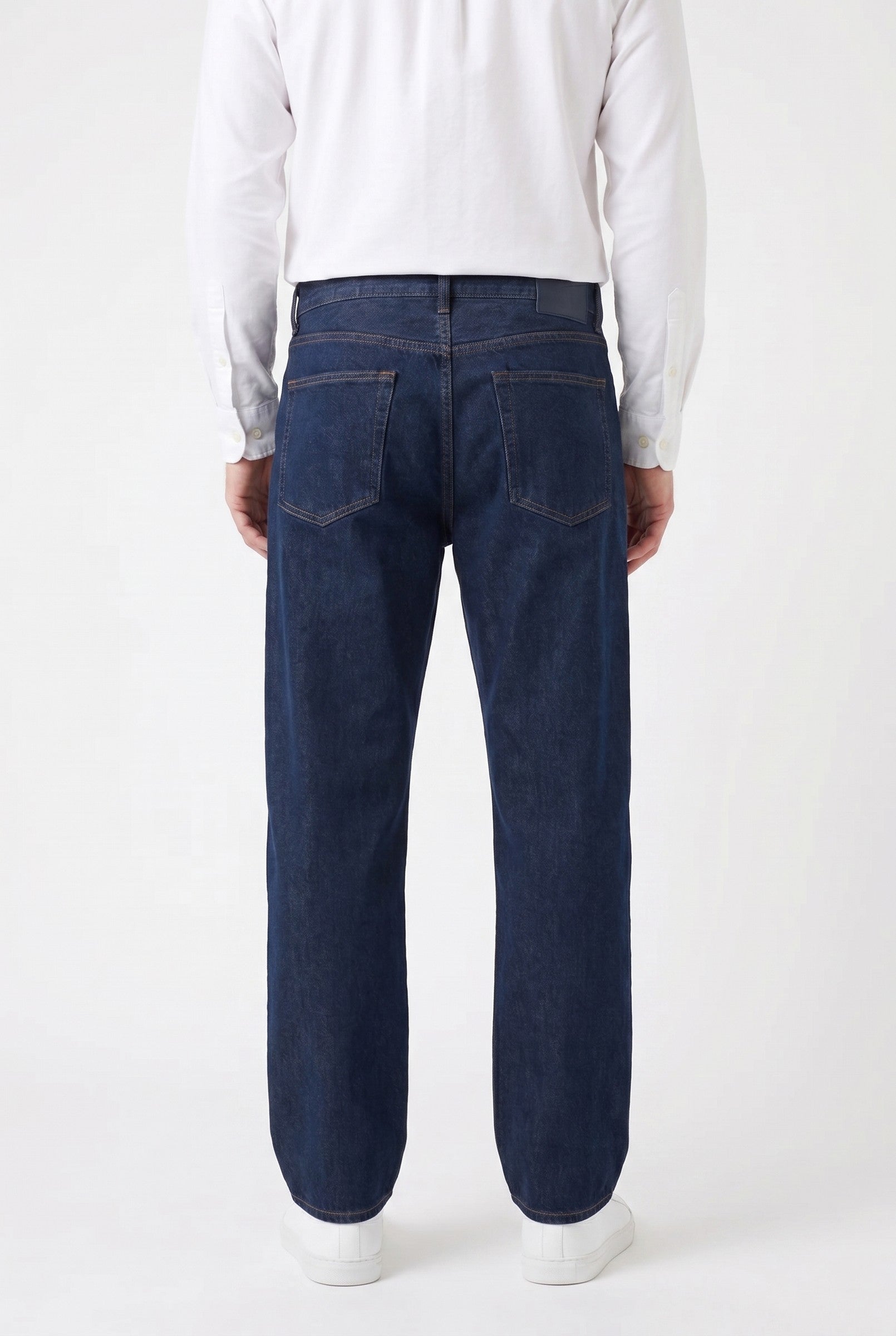 Men's Rinse Wash Original Denim Relaxed Jeans | Blackstone London
