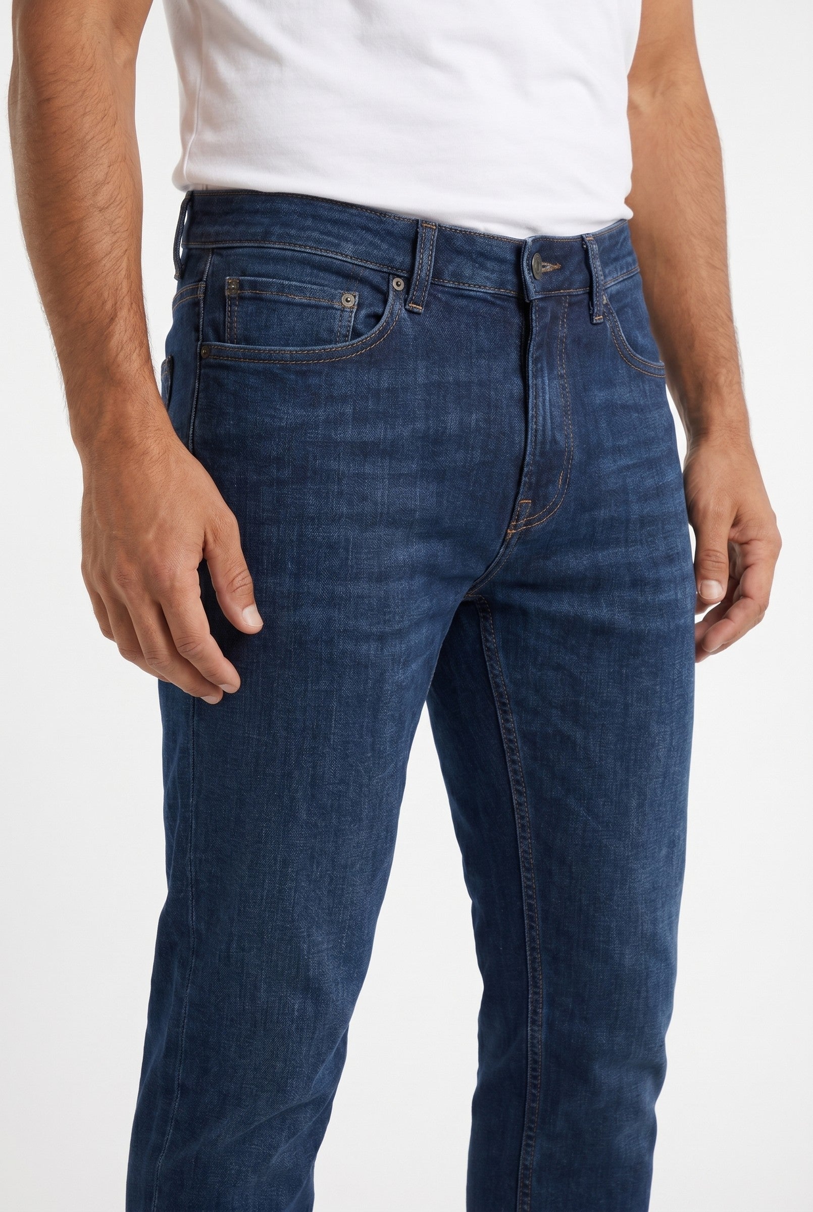 Men's Rinse Wash Selvedge Denim Jeans | Blackstone London