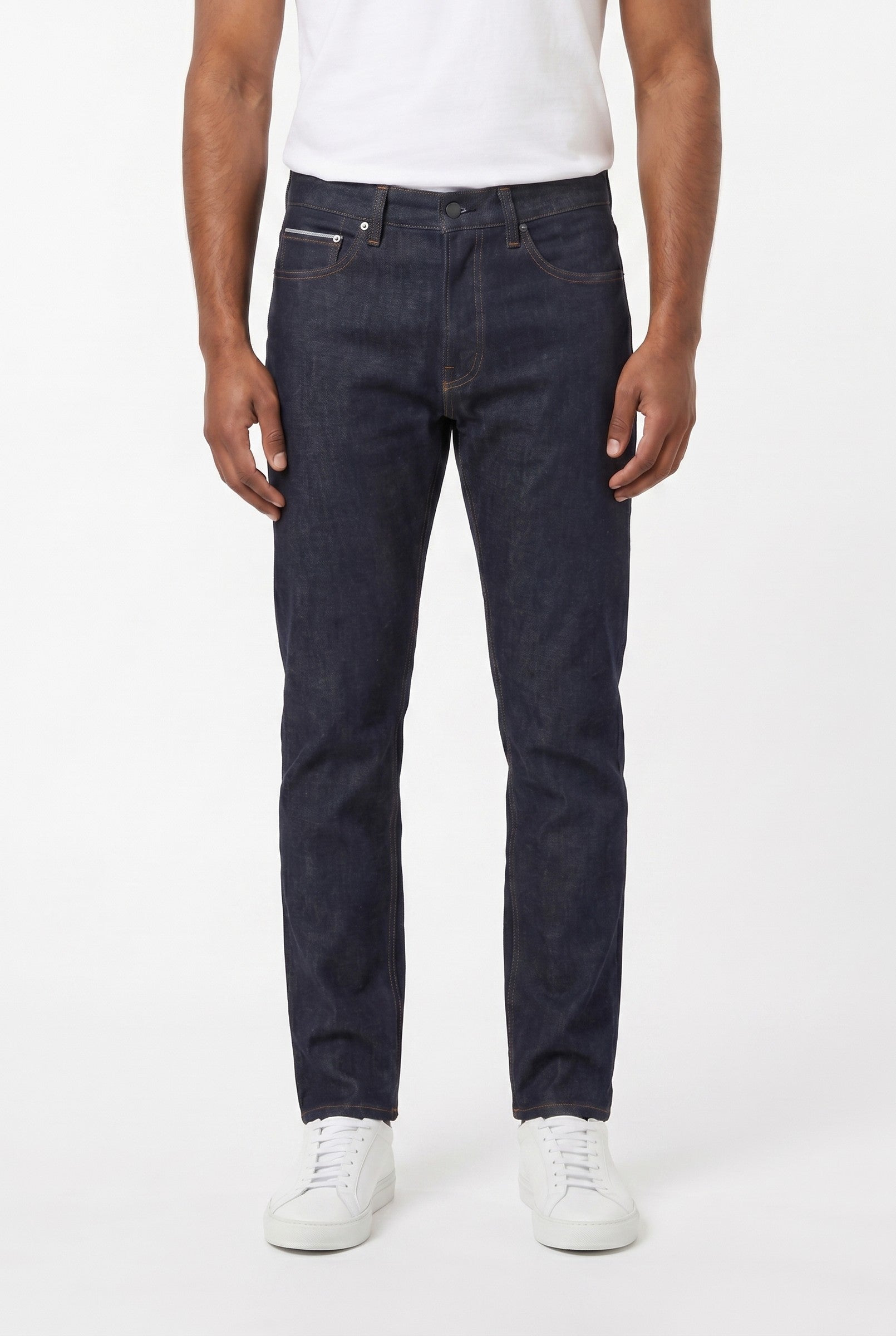 Men's Rinse Wash Selvedge Denim Jeans | Blackstone London