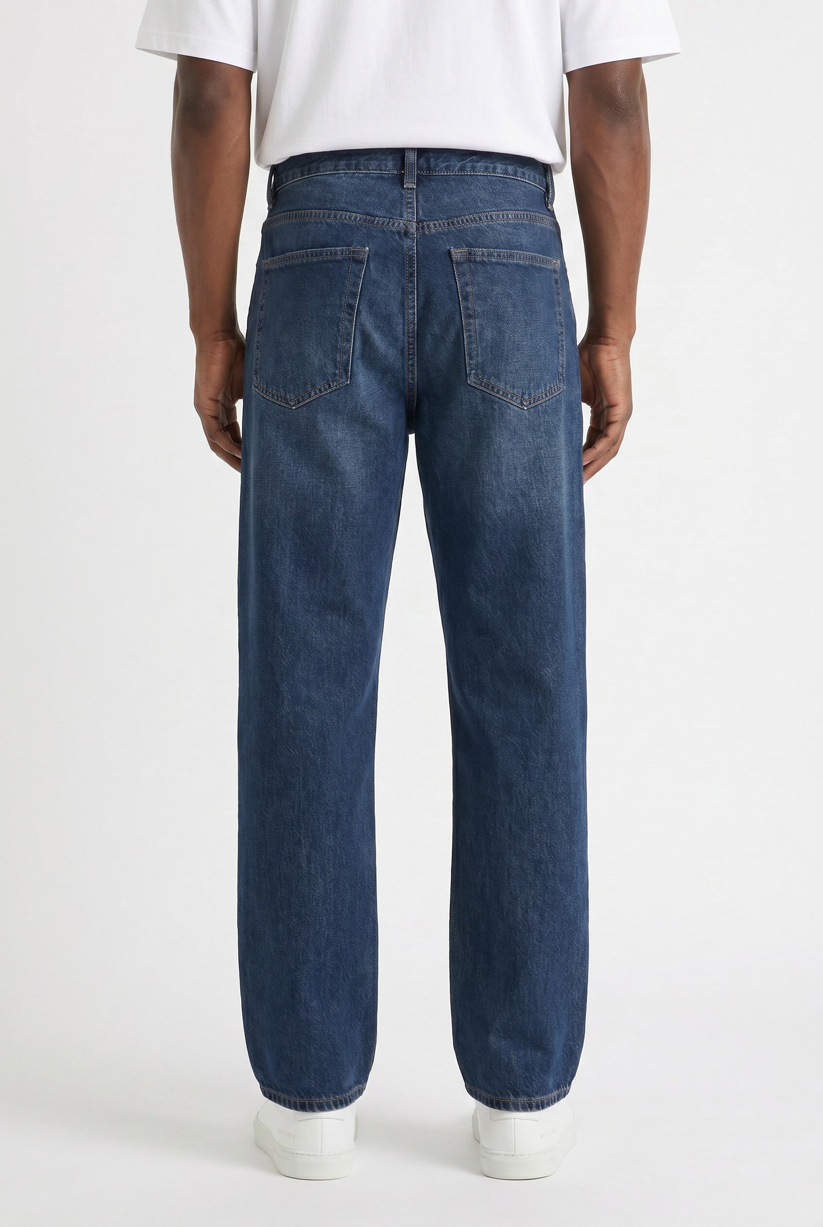Men's Rinse Wash Original Denim Relaxed Jeans | Blackstone London