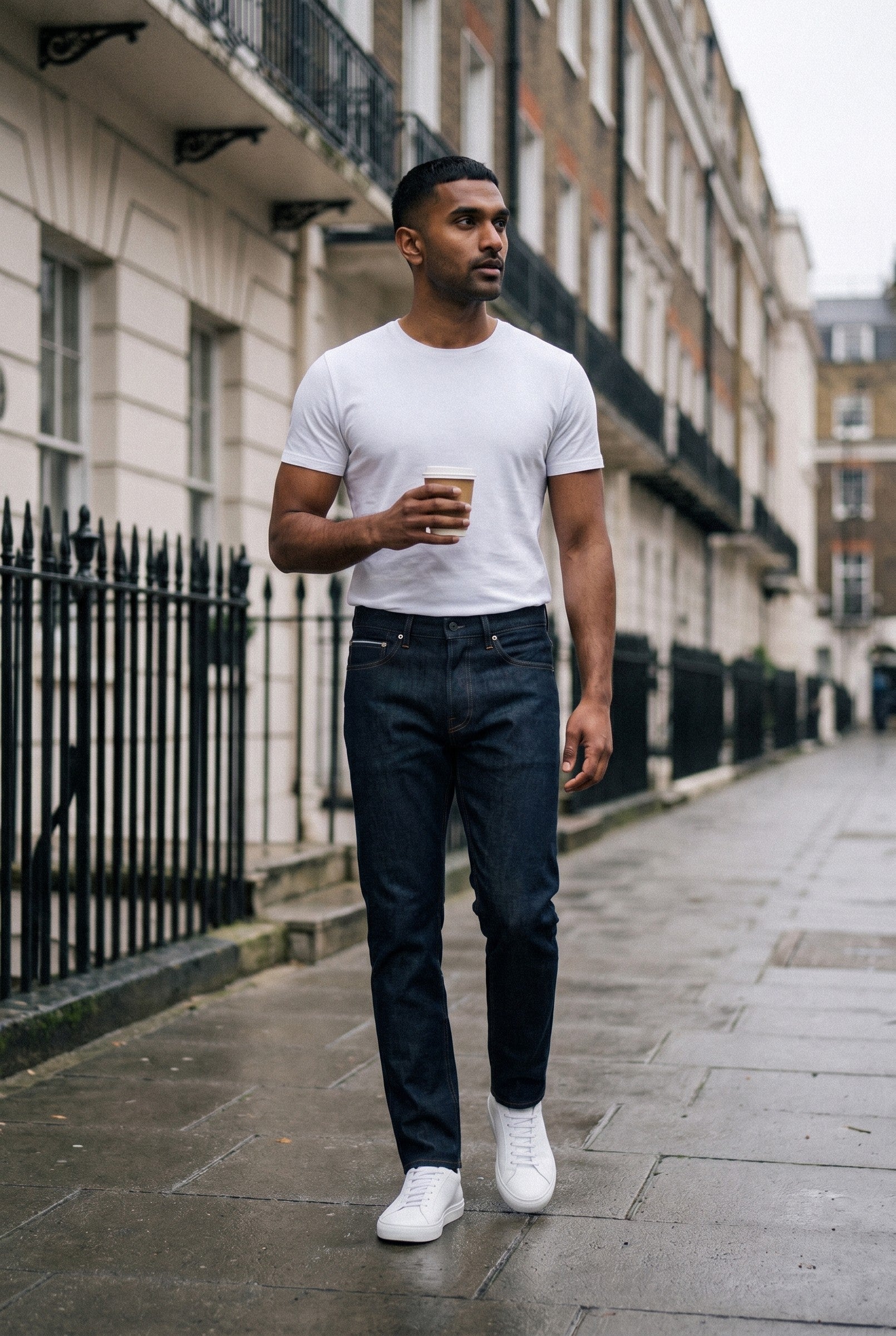 Men's Rinse Wash Selvedge Denim Jeans | Blackstone London