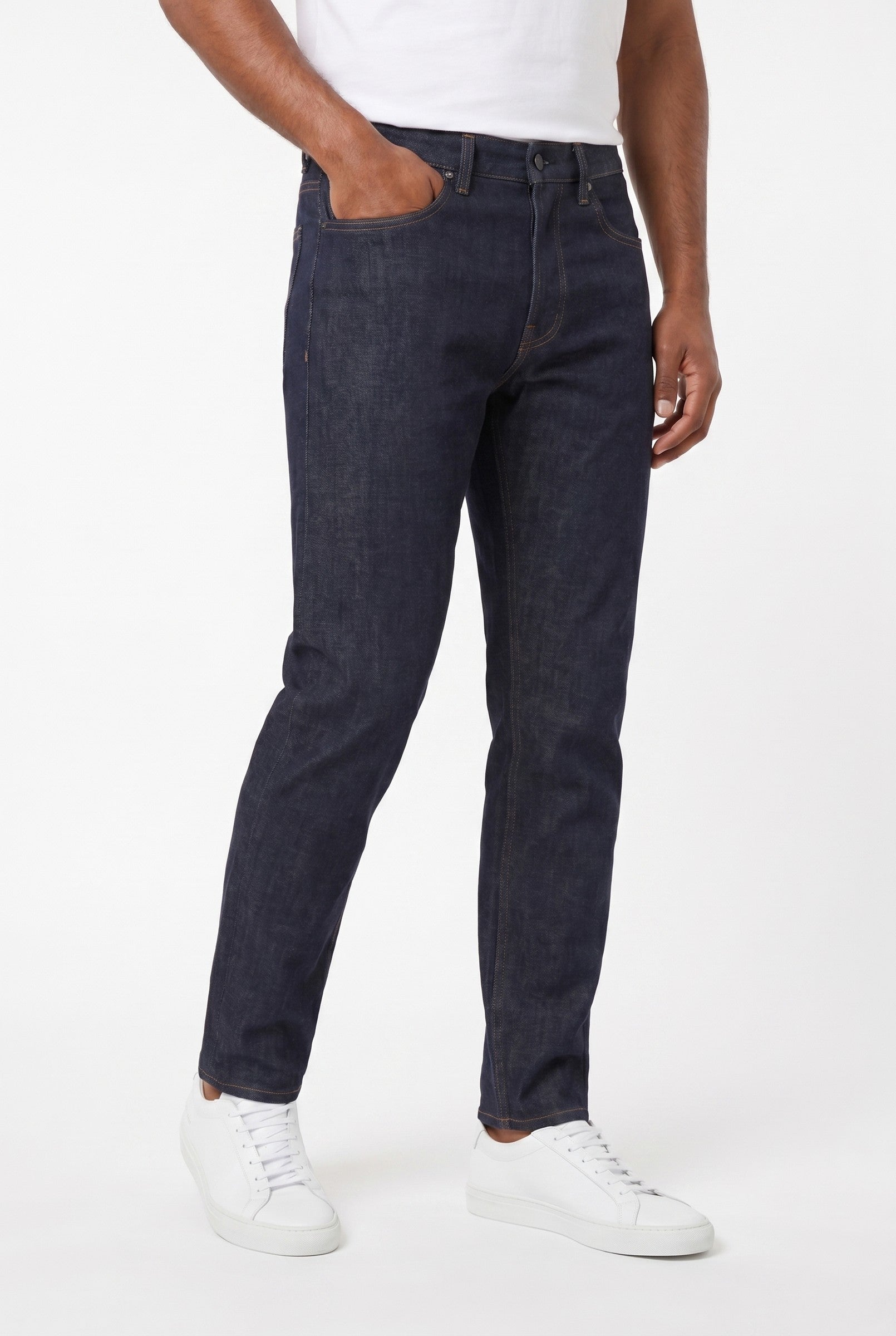 Men's Rinse Wash Selvedge Denim Jeans | Blackstone London
